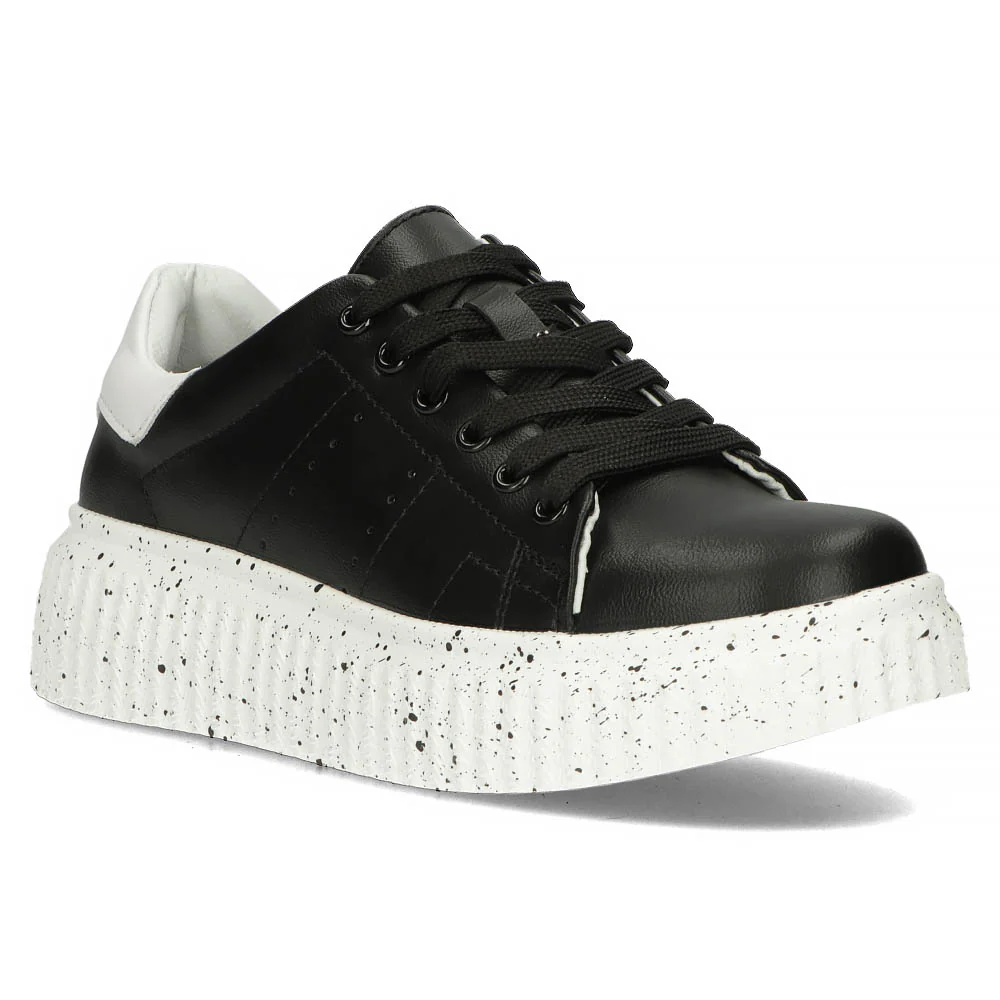 Pantofi dama din piele naturala neagra 13061 - Image 2