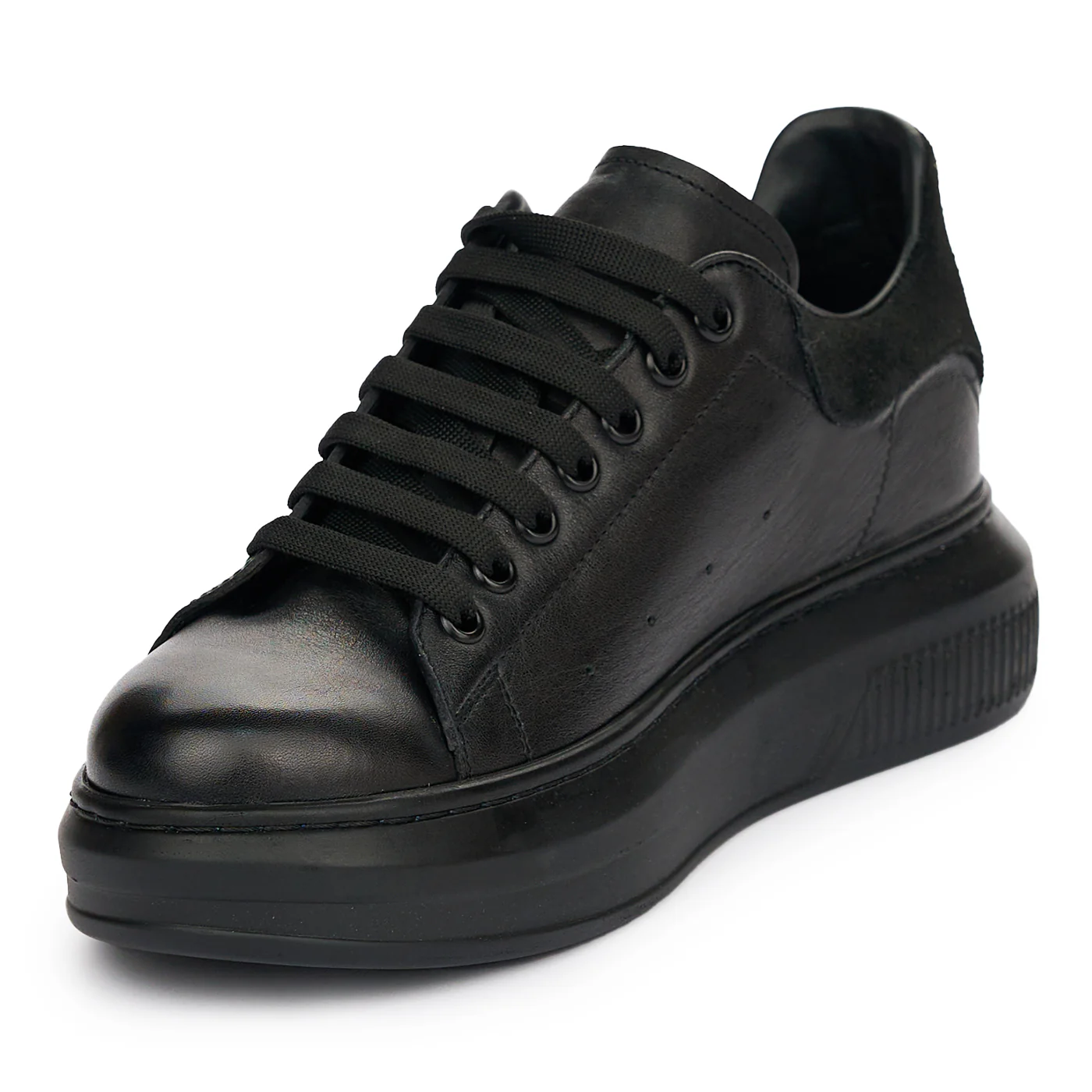 Pantofi dama din piele naturala neagra 13116 - Image 3