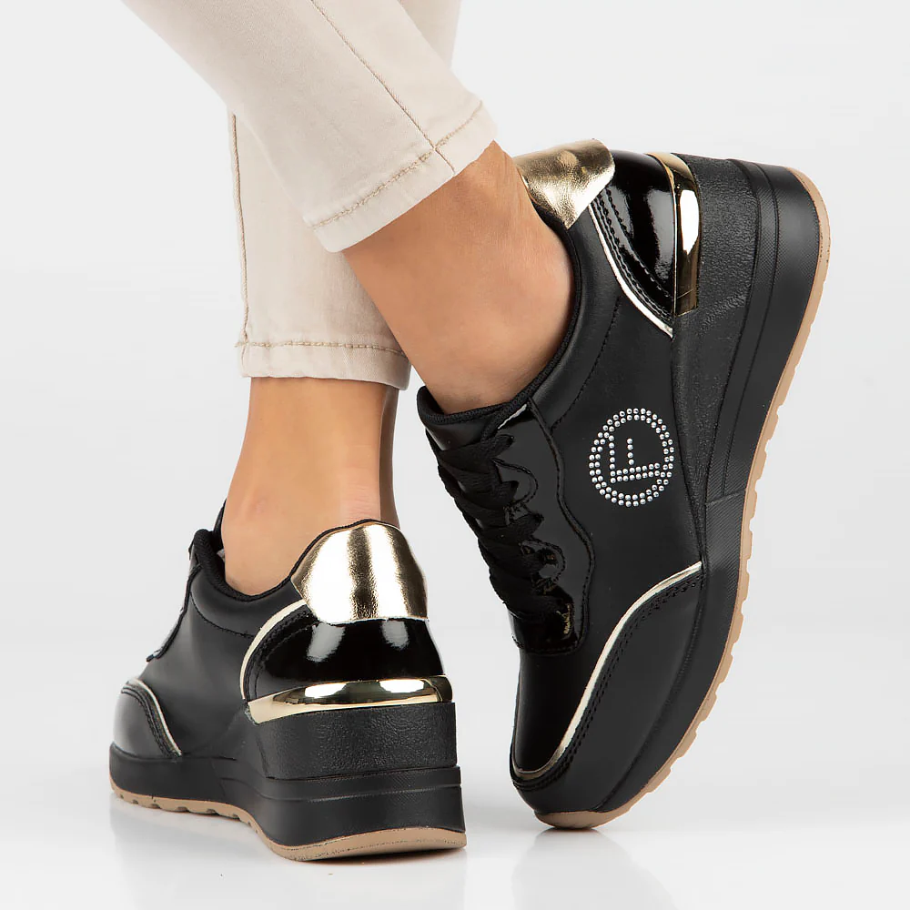 Pantofi dama din piele naturala neagra 13139 - Image 7