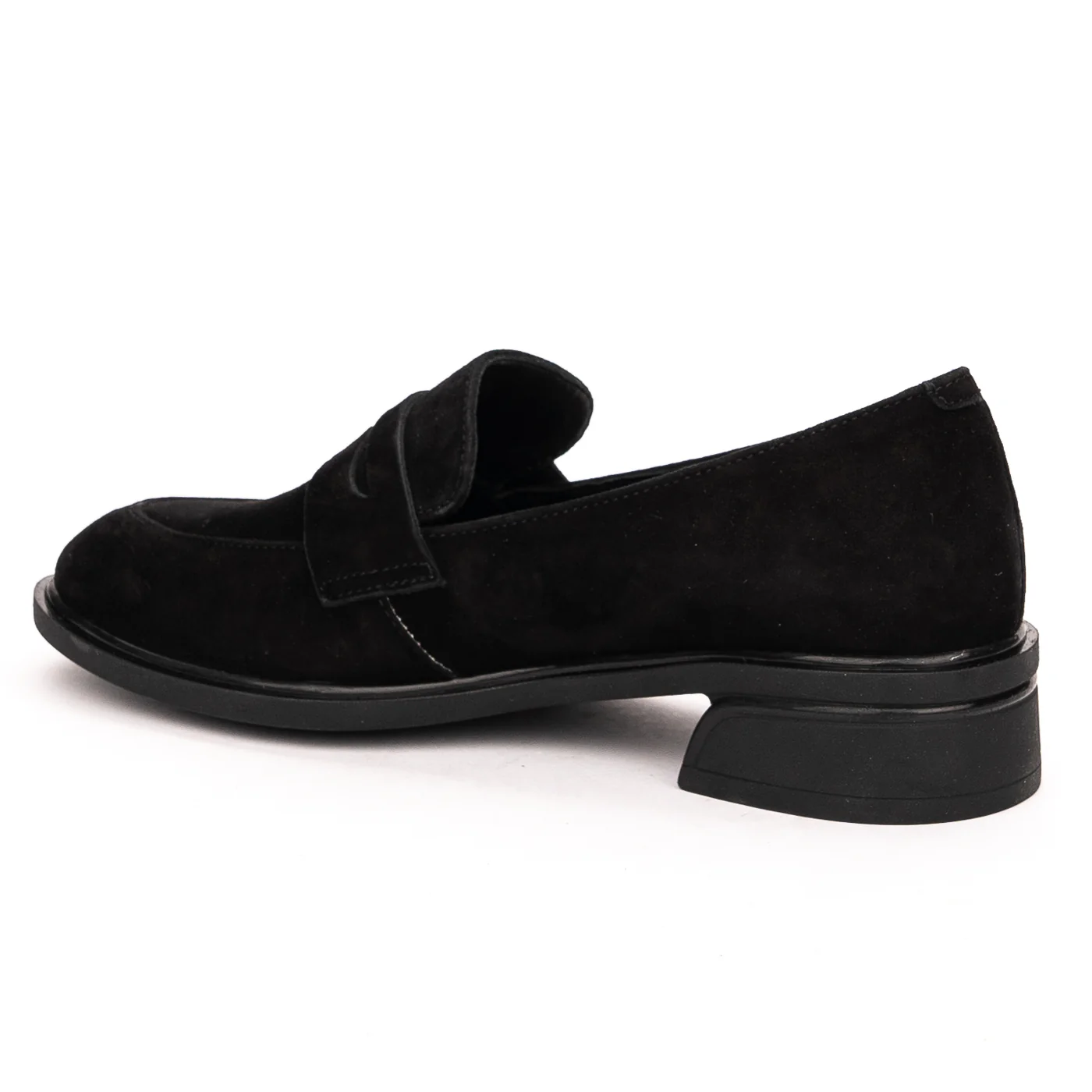 Pantofi dama din piele naturala neagra 13147 - Image 2
