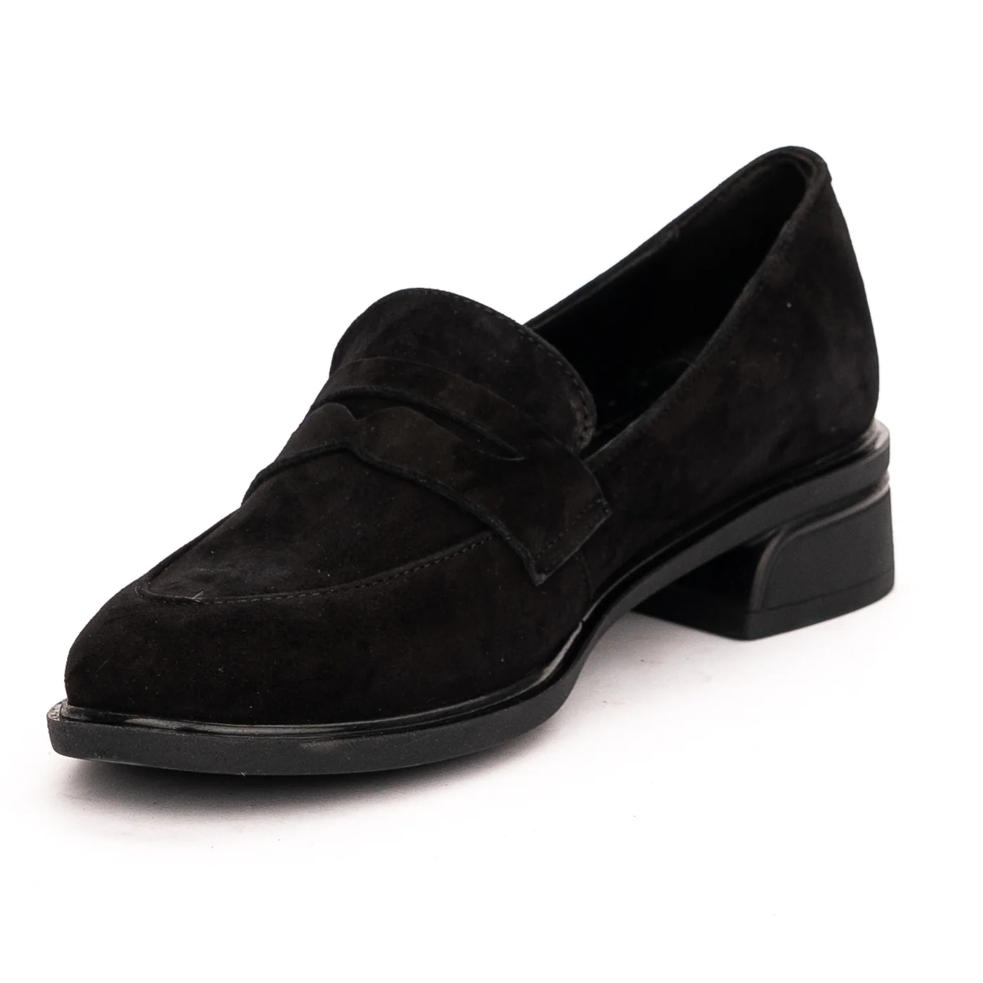 Pantofi dama din piele naturala neagra 13147 - Image 3