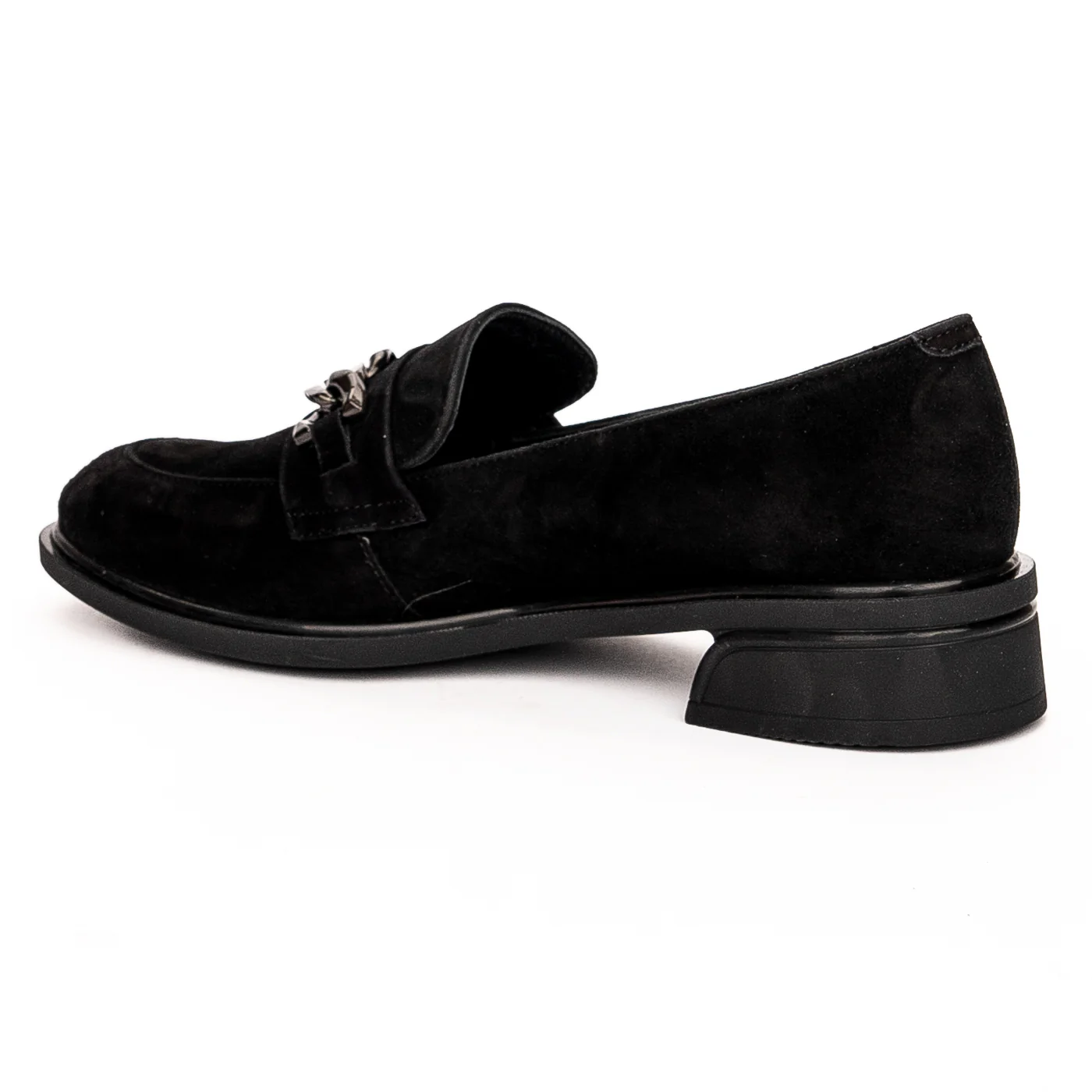Pantofi dama din piele naturala neagra 13193 - Image 2