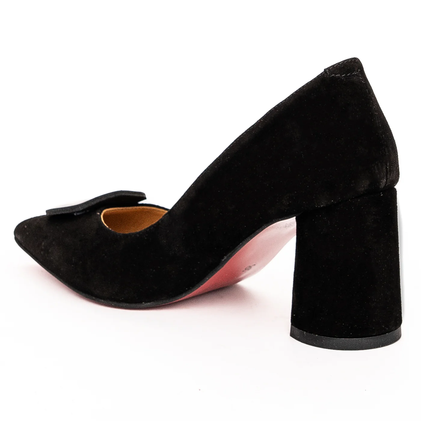 Pantofi dama din piele naturala neagra 13212 - Image 2