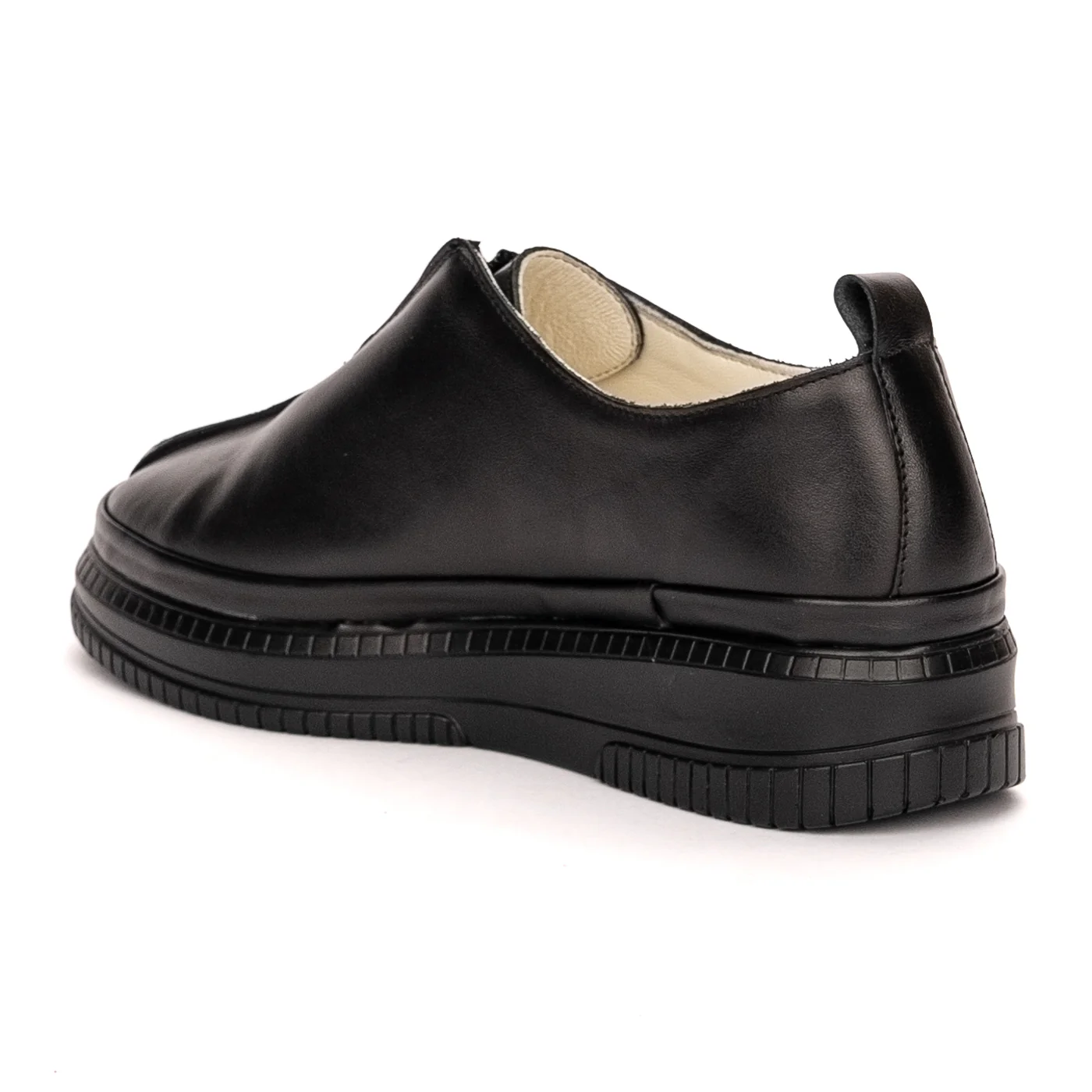 Pantofi dama din piele naturala neagra 13414 - Image 2