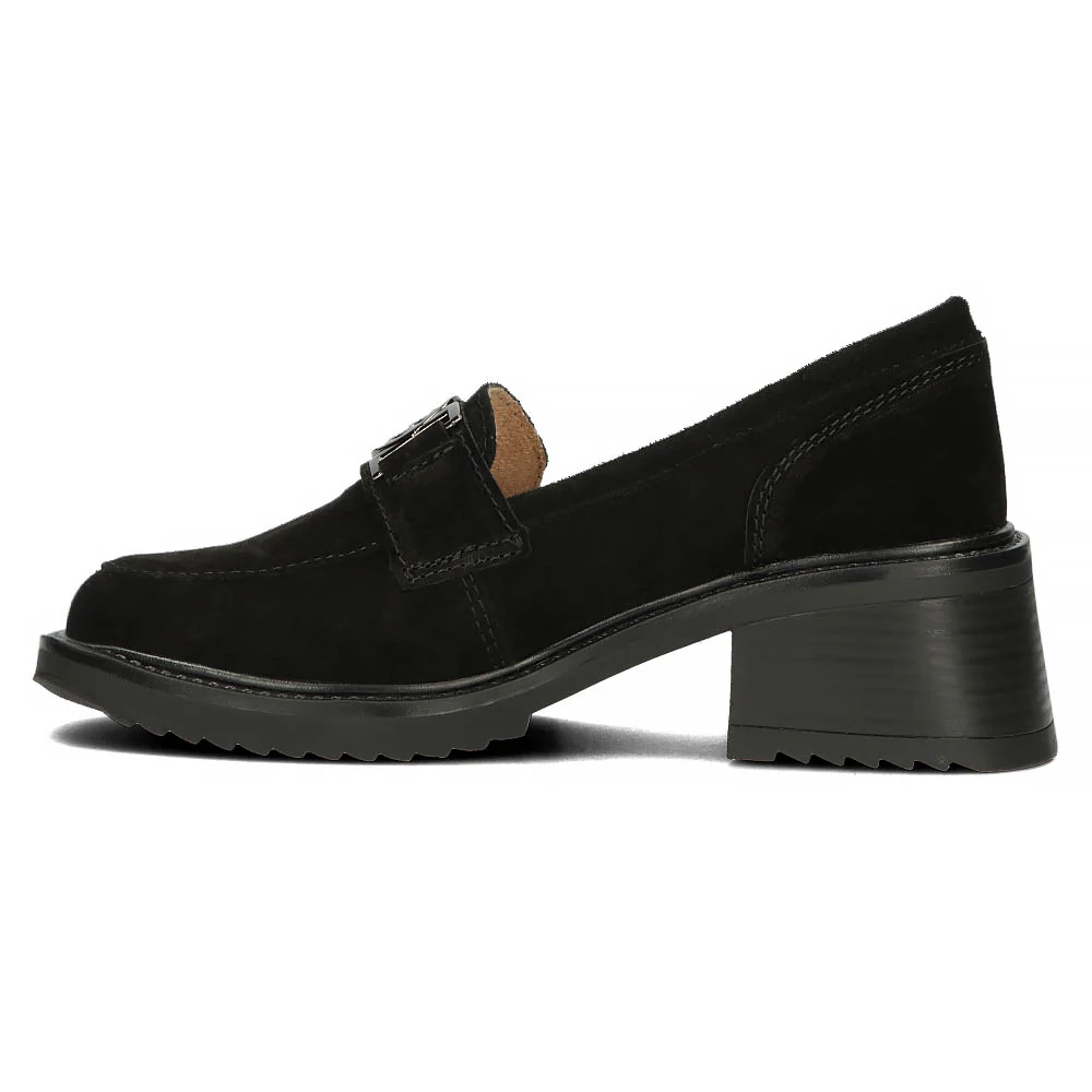 Pantofi dama din piele naturala neagra 13482 - Image 4