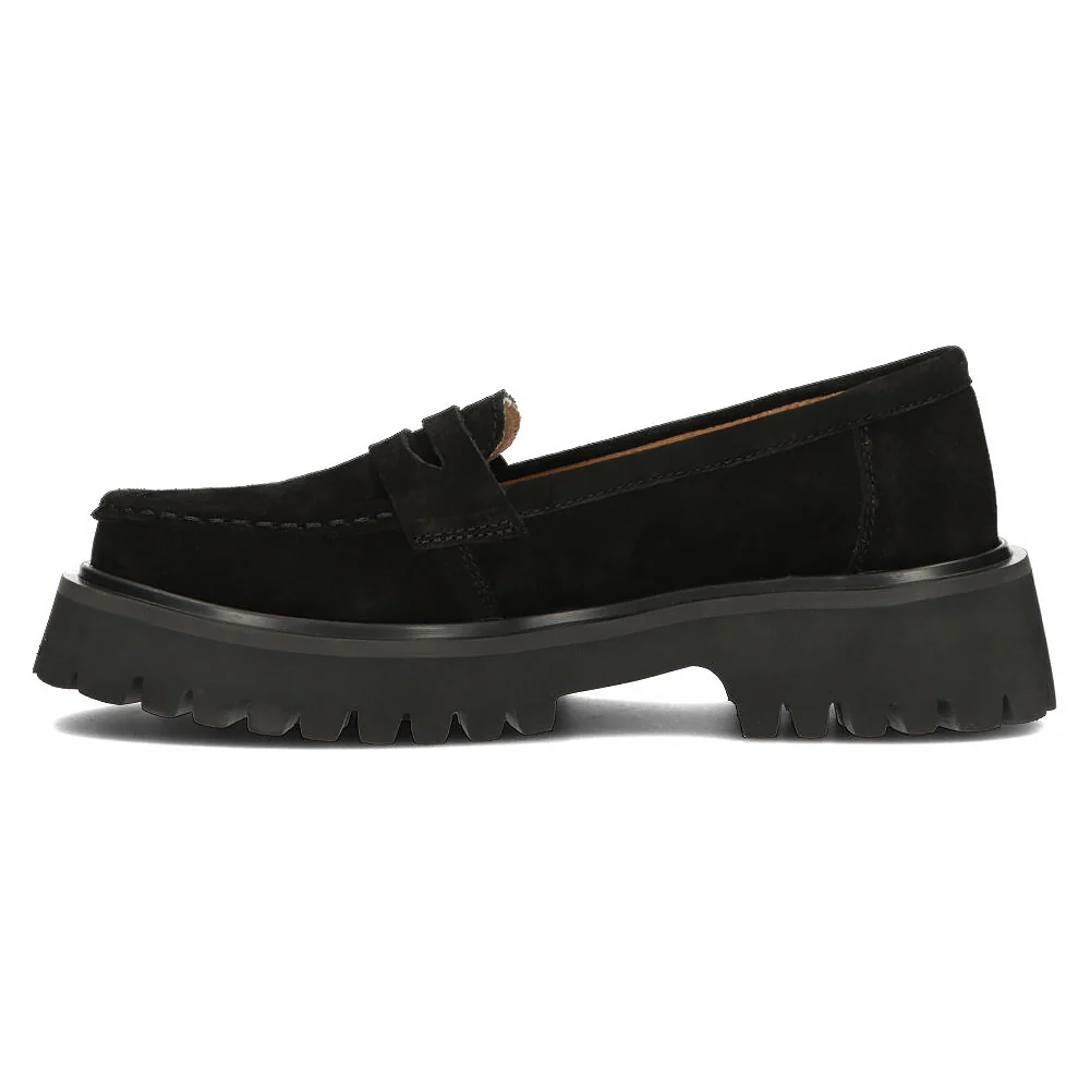 Pantofi dama din piele naturala neagra 13620 - Image 3