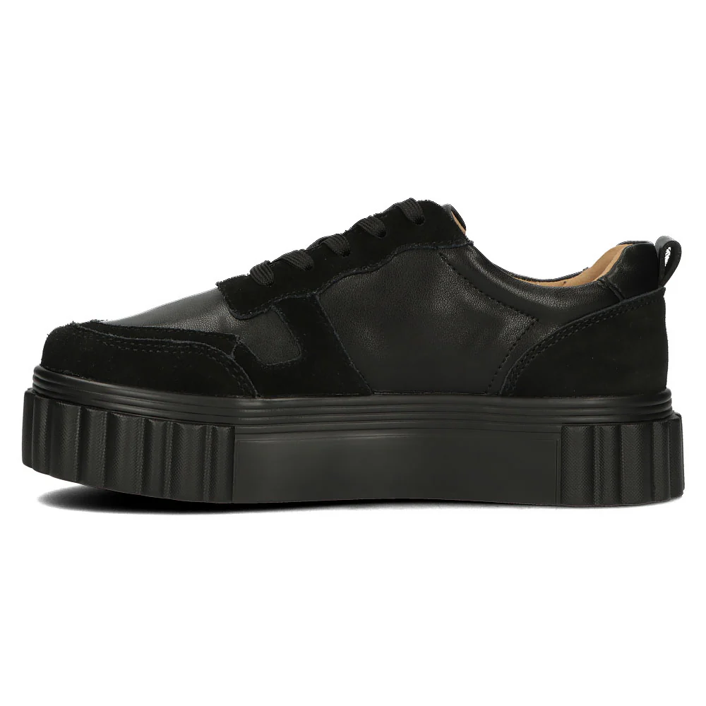 Pantofi dama din piele naturala neagra 13622 - Image 4