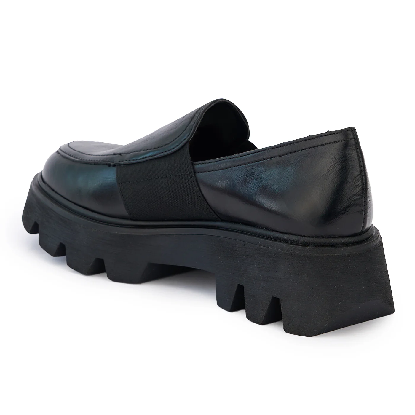 Pantofi dama din piele naturala neagra 14006 - Image 2