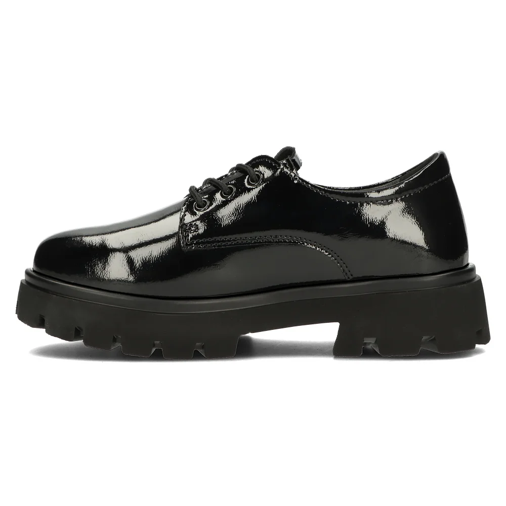 Pantofi dama din piele naturala neagra 14132 - Image 7