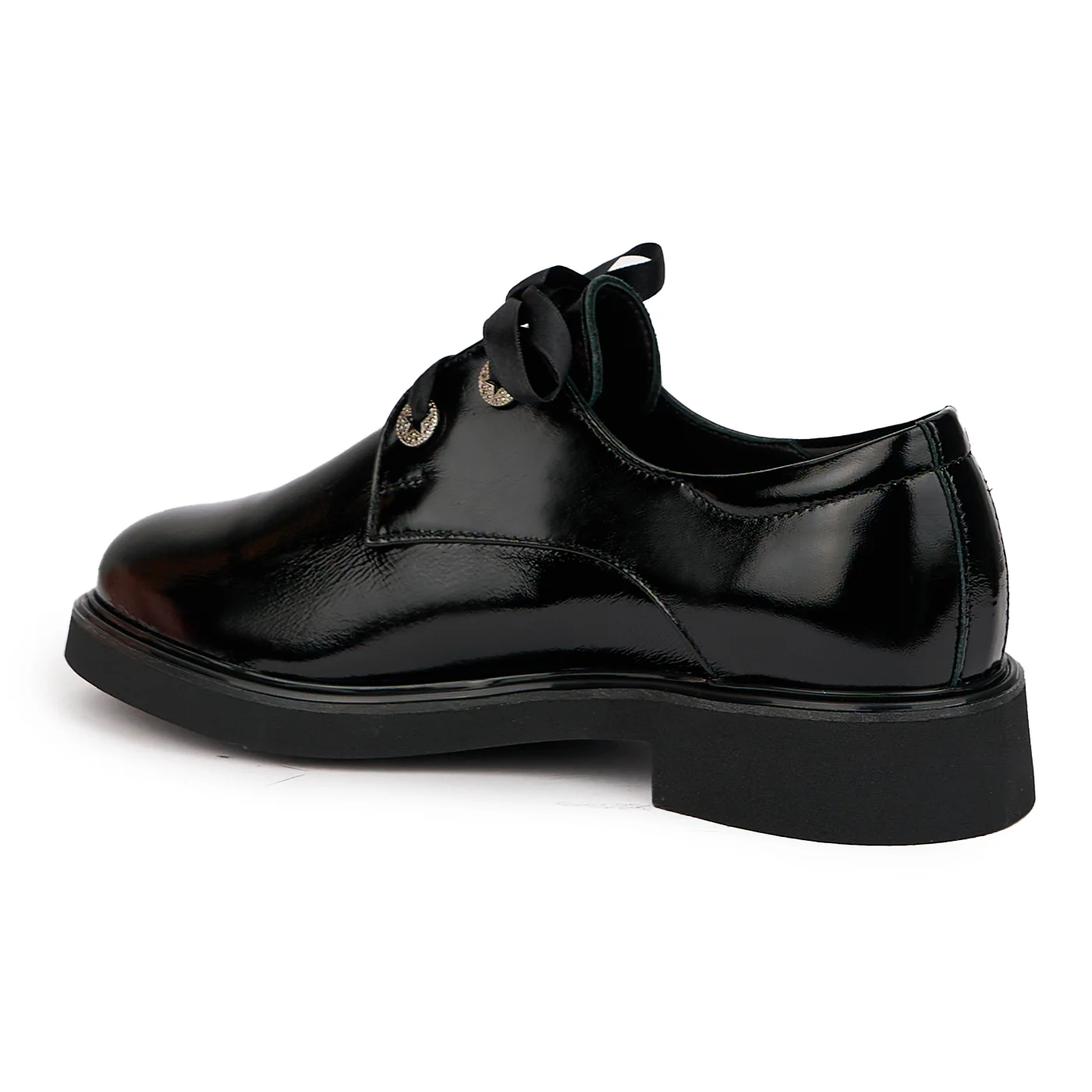 Pantofi dama din piele naturala neagra 14534 - Image 2