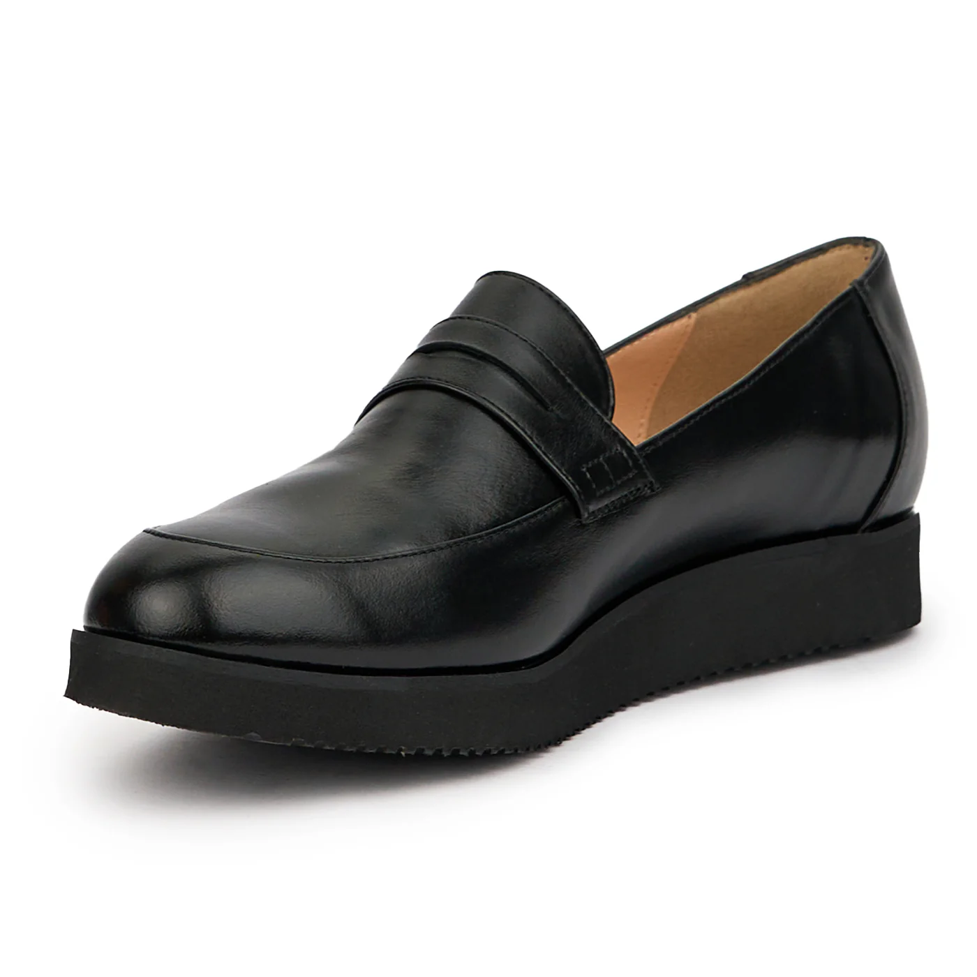 Pantofi dama din piele naturala neagra 14573 - Image 3