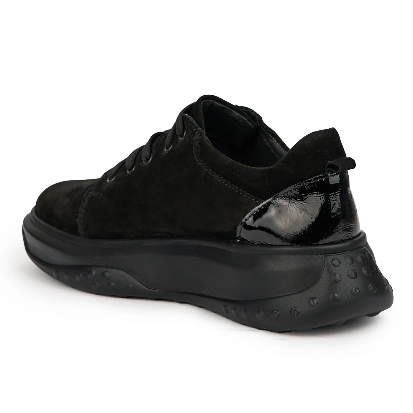 Pantofi dama din piele naturala neagra 14579 - Image 2