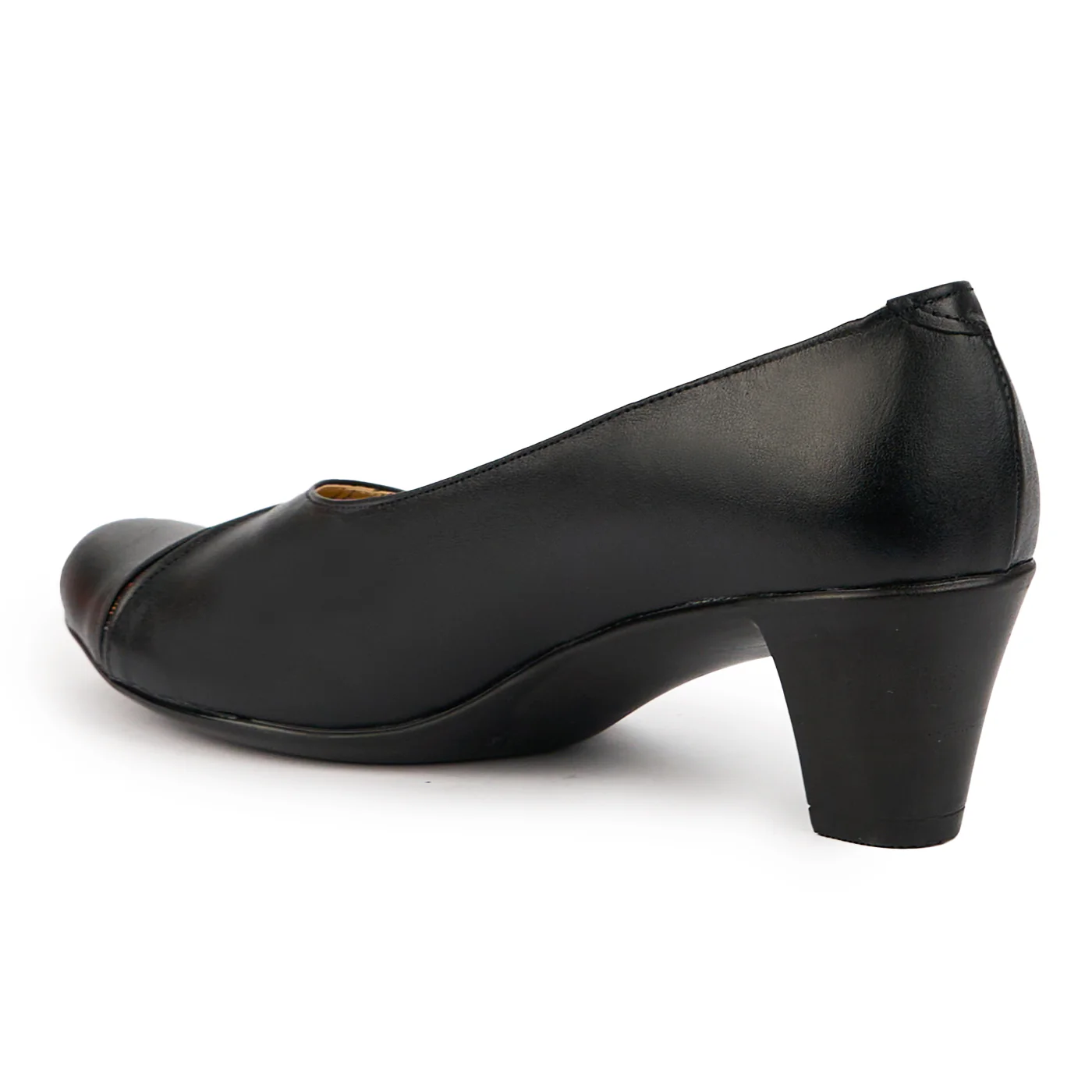 Pantofi dama din piele naturala neagra 14713 - Image 2