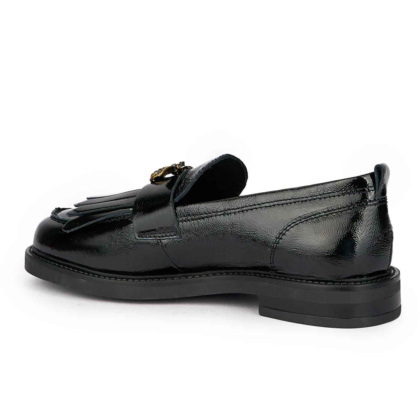 Pantofi dama din piele naturala neagra 14897 - Image 8