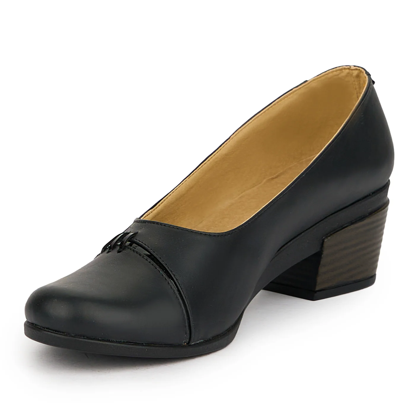 Pantofi dama din piele naturala neagra 14970 - Image 3