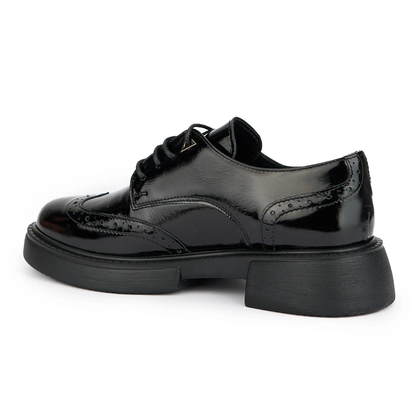 Pantofi dama din piele naturala neagra 15156 - Image 2
