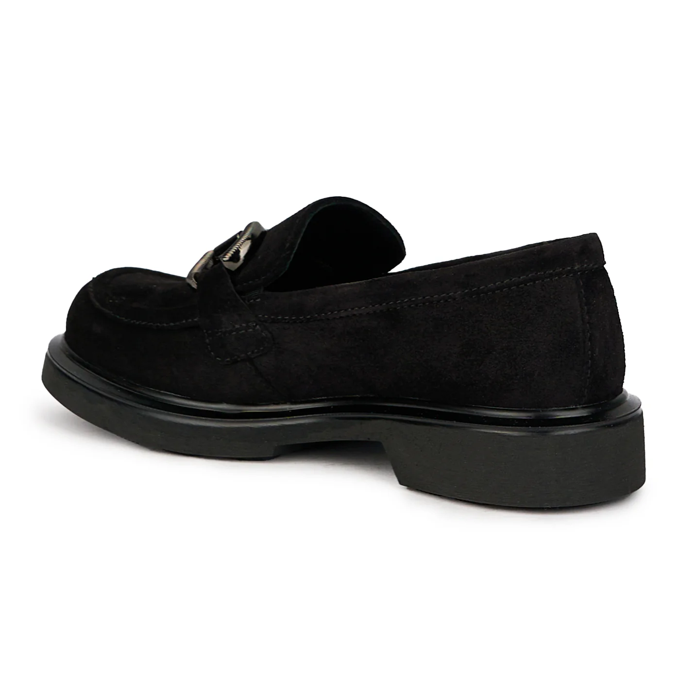 Pantofi dama din piele naturala neagra 15696 - Image 2