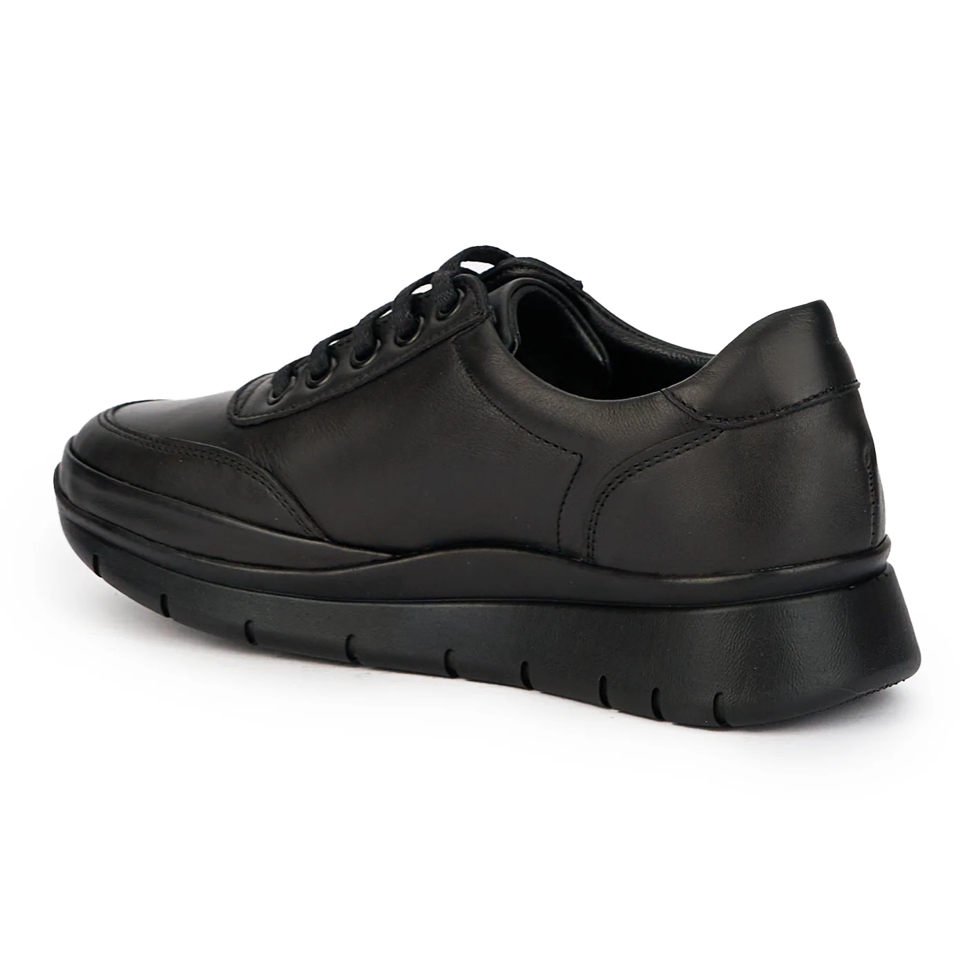 Pantofi dama din piele naturala neagra 15842 - Image 2
