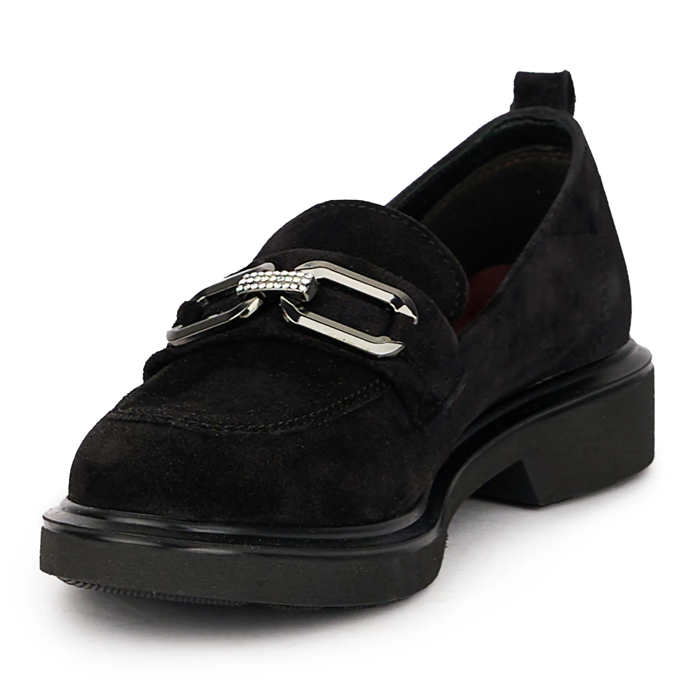 Pantofi dama din piele naturala neagra 15948 - Image 3