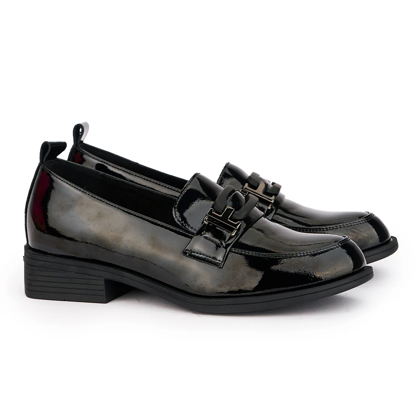 Pantofi dama din piele naturala neagra 16831