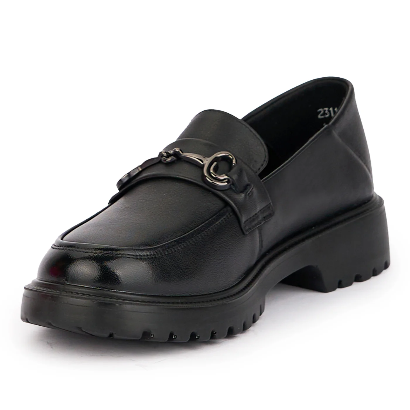 Pantofi dama din piele naturala neagra 16832 - Image 4
