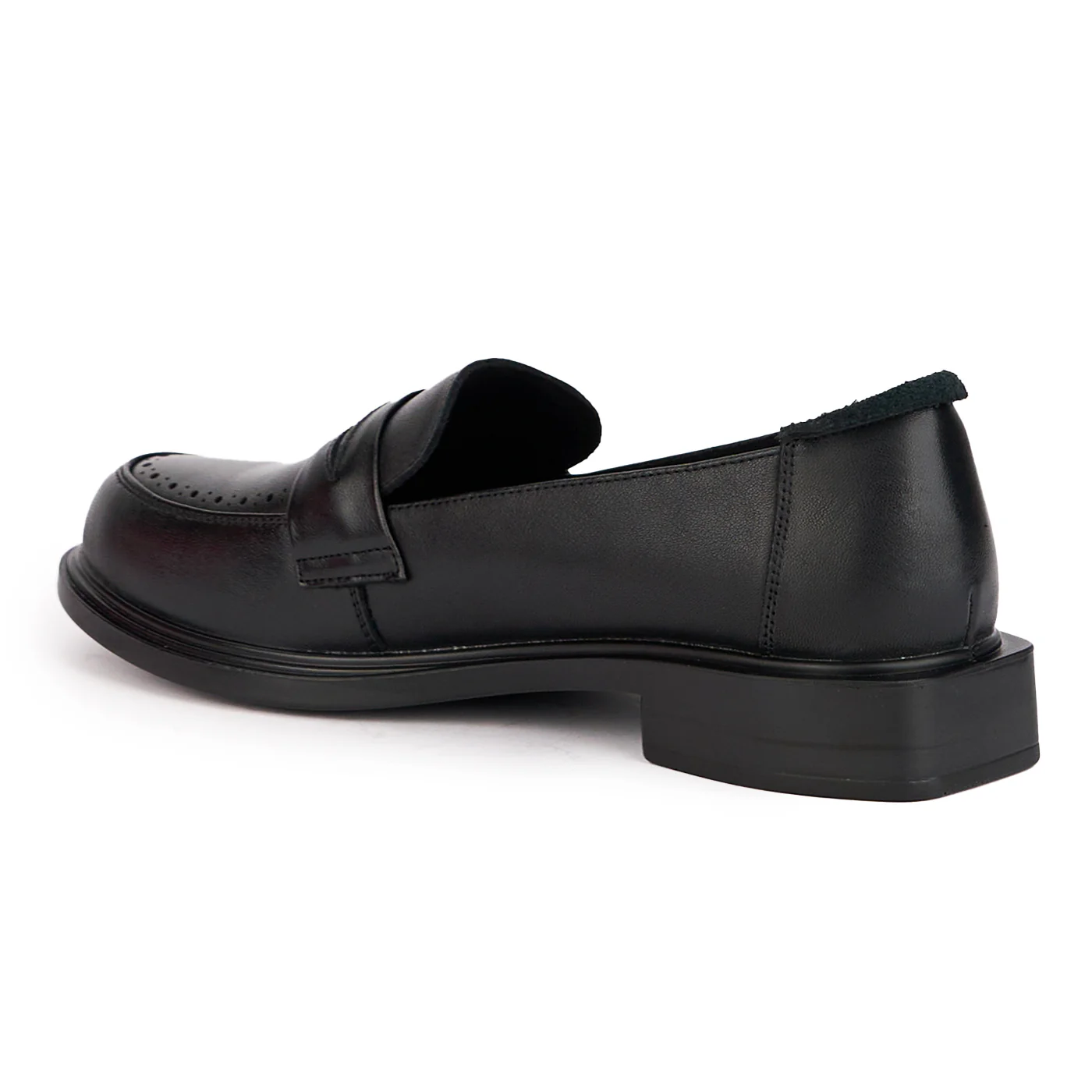 Pantofi dama din piele naturala neagra 16833 - Image 3