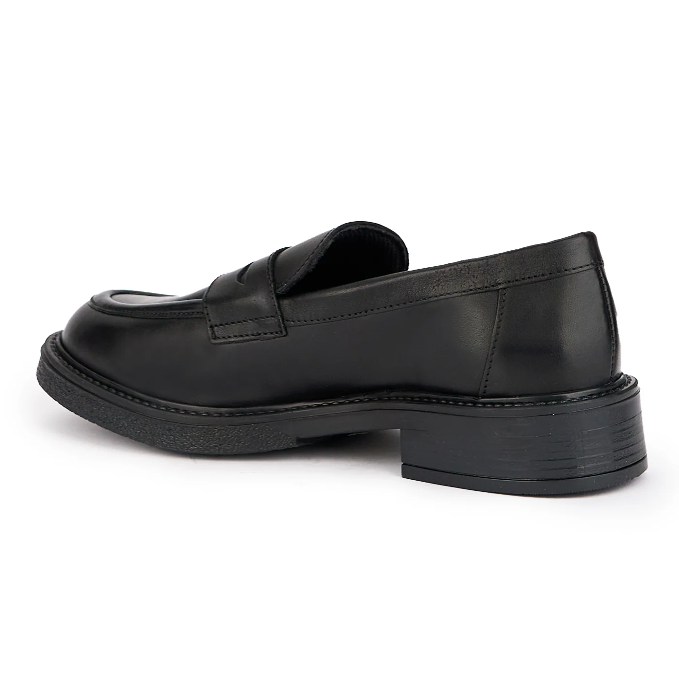 Pantofi dama din piele naturala neagra 16936 - Image 2