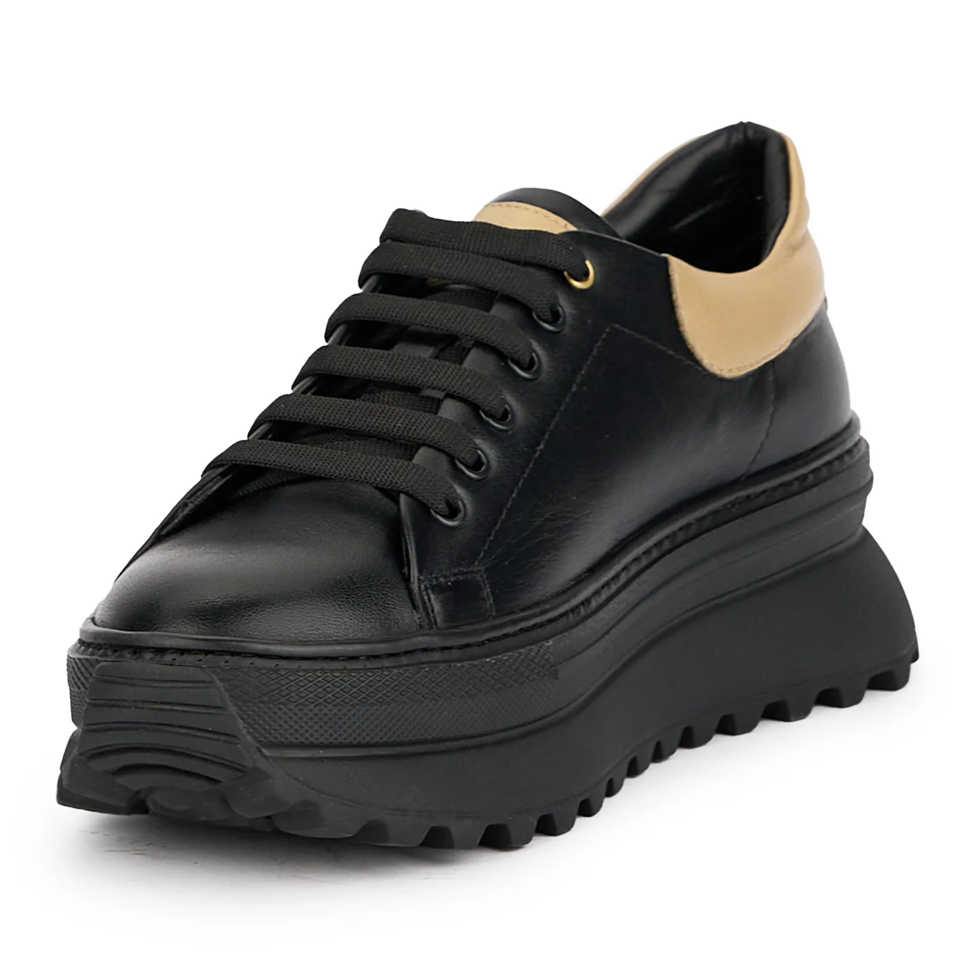 Pantofi dama din piele naturala neagra 16964 - Image 4