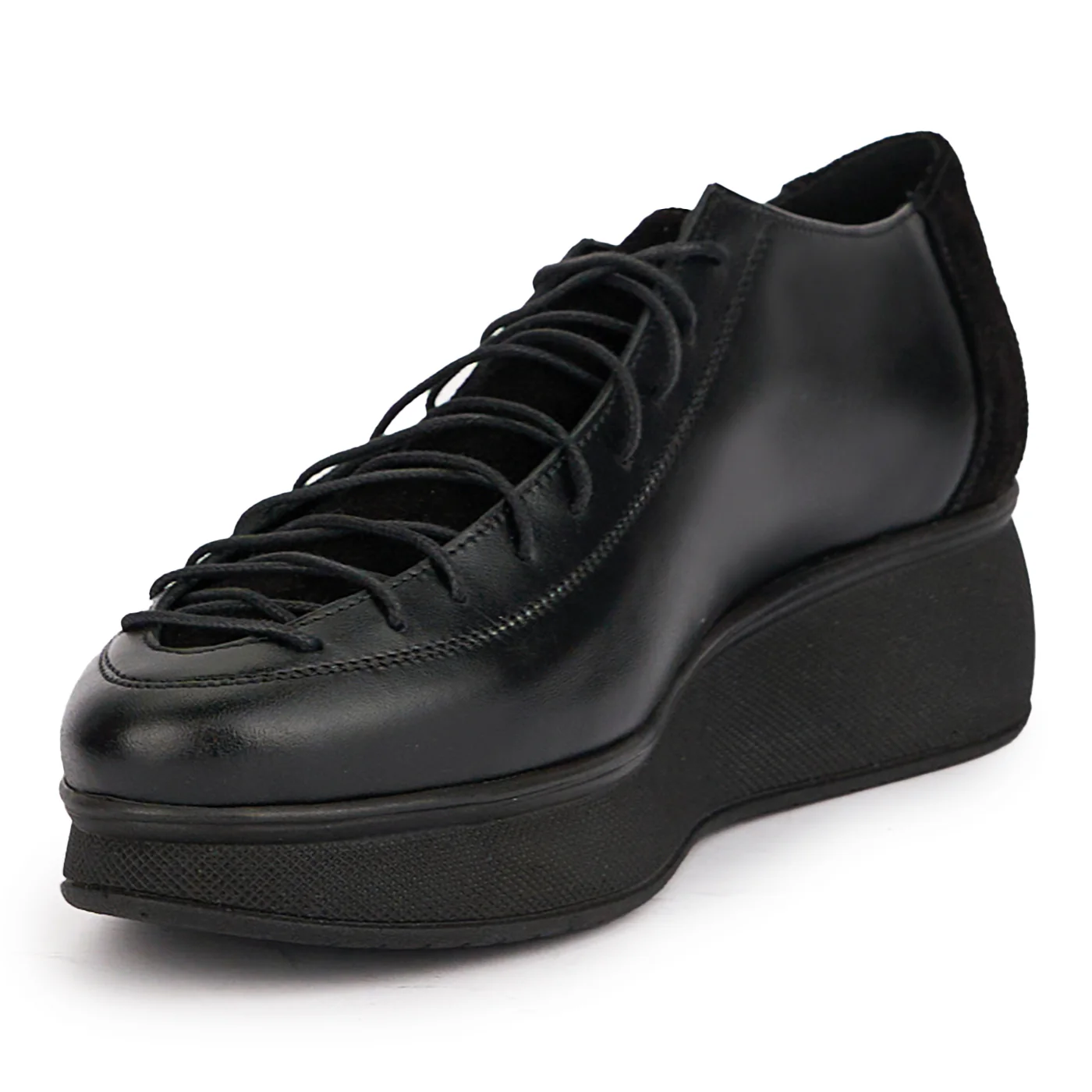Pantofi dama din piele naturala neagra 16984 - Image 3