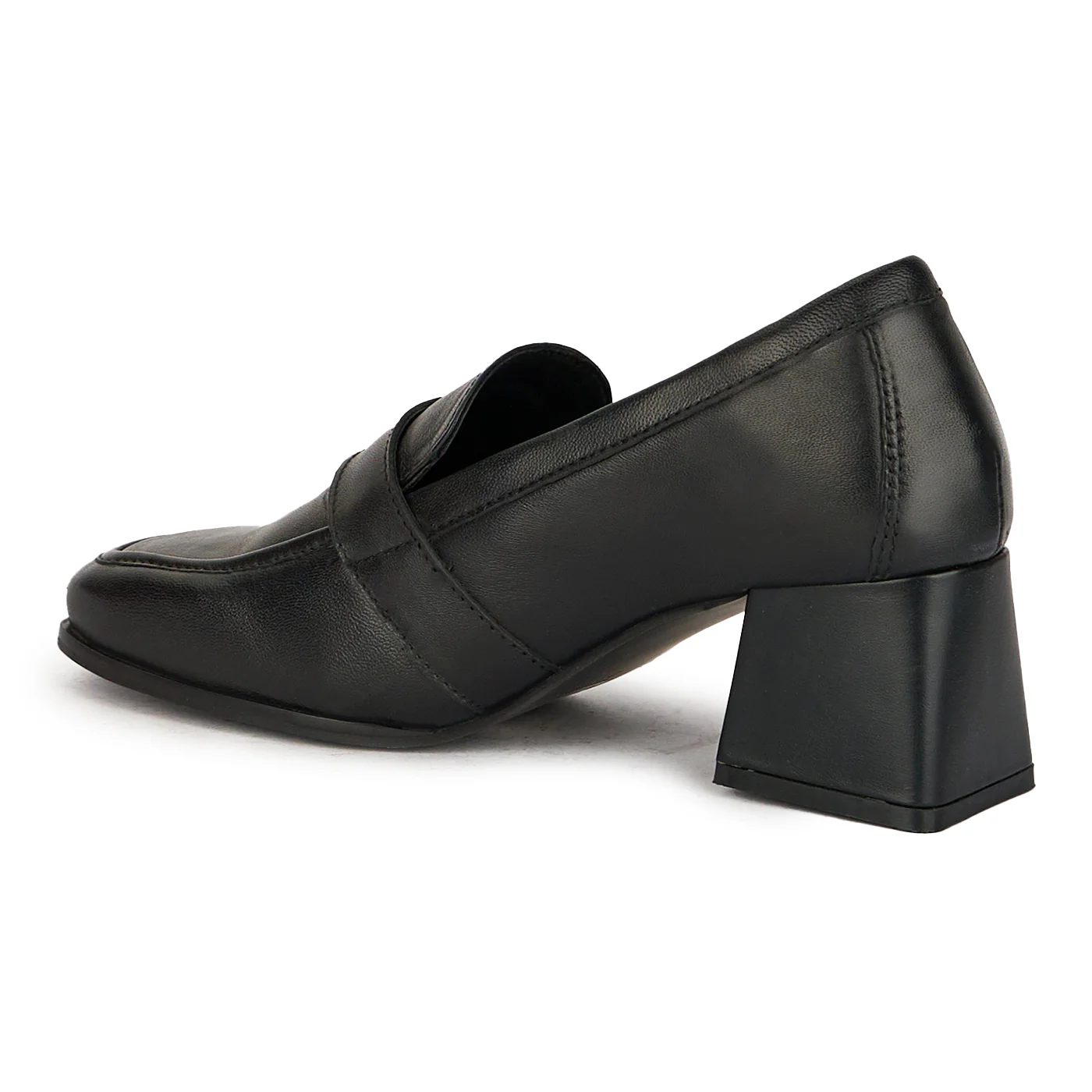 Pantofi dama din piele naturala neagra 17437 - Image 2