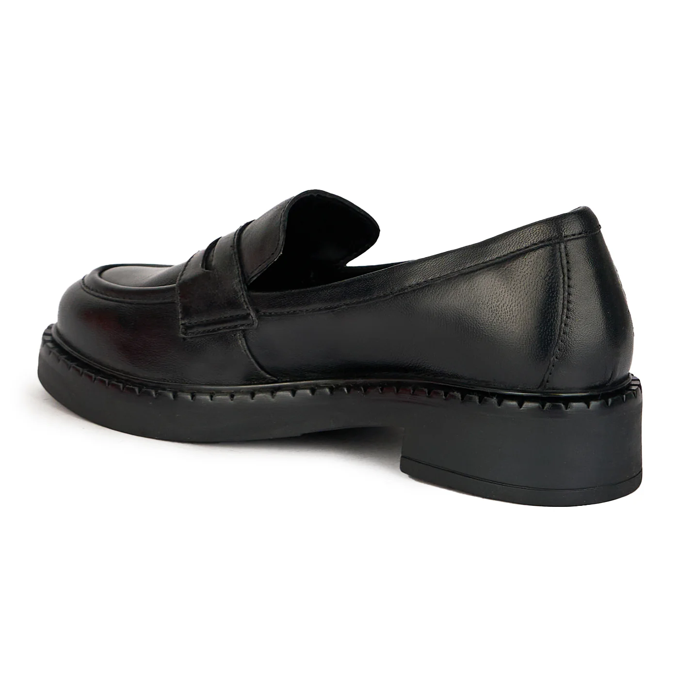 Pantofi dama din piele naturala neagra 17440 - Image 2