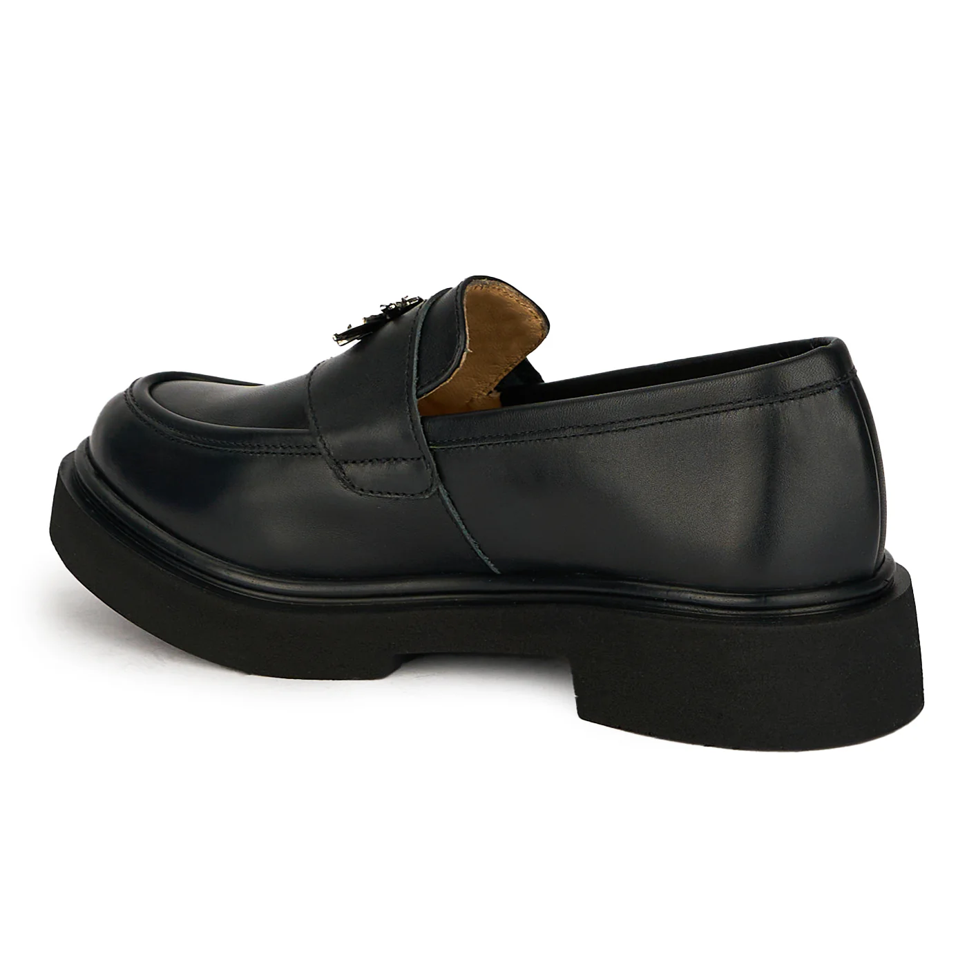 Pantofi dama din piele naturala neagra 17848 - Image 2