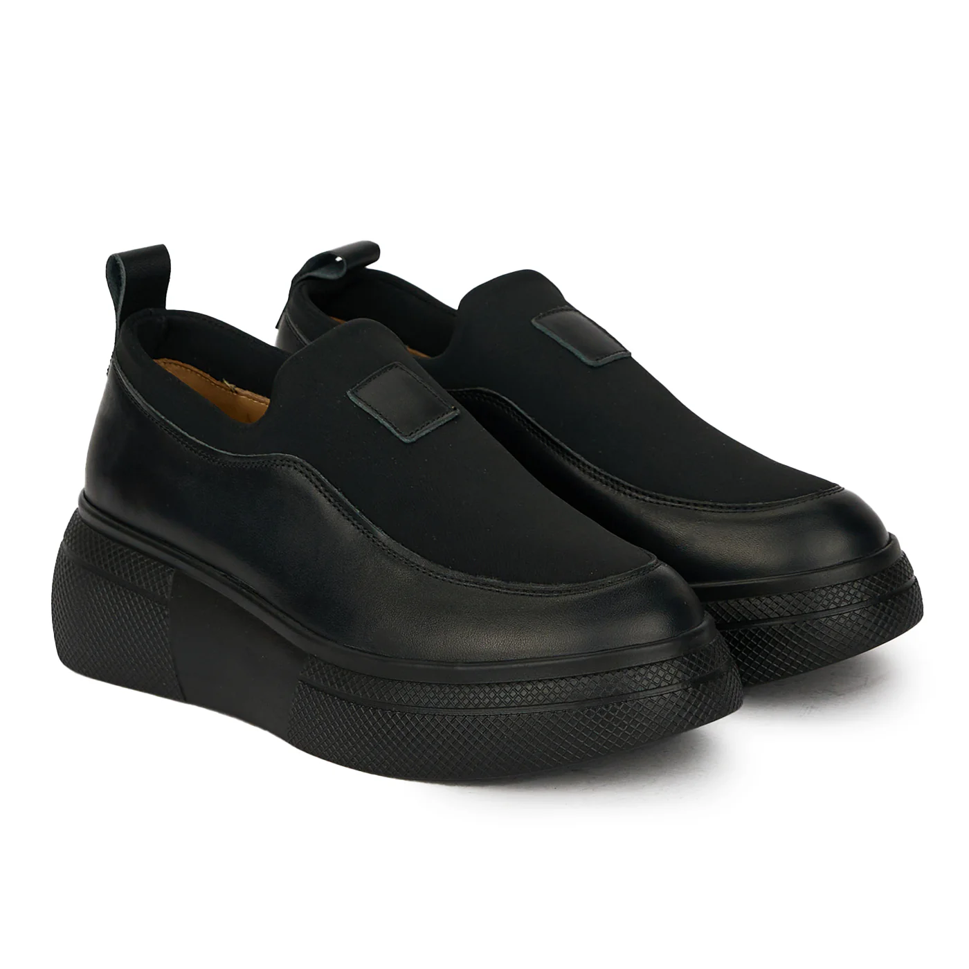 Pantofi dama din piele naturala neagra 17849 - Image 4