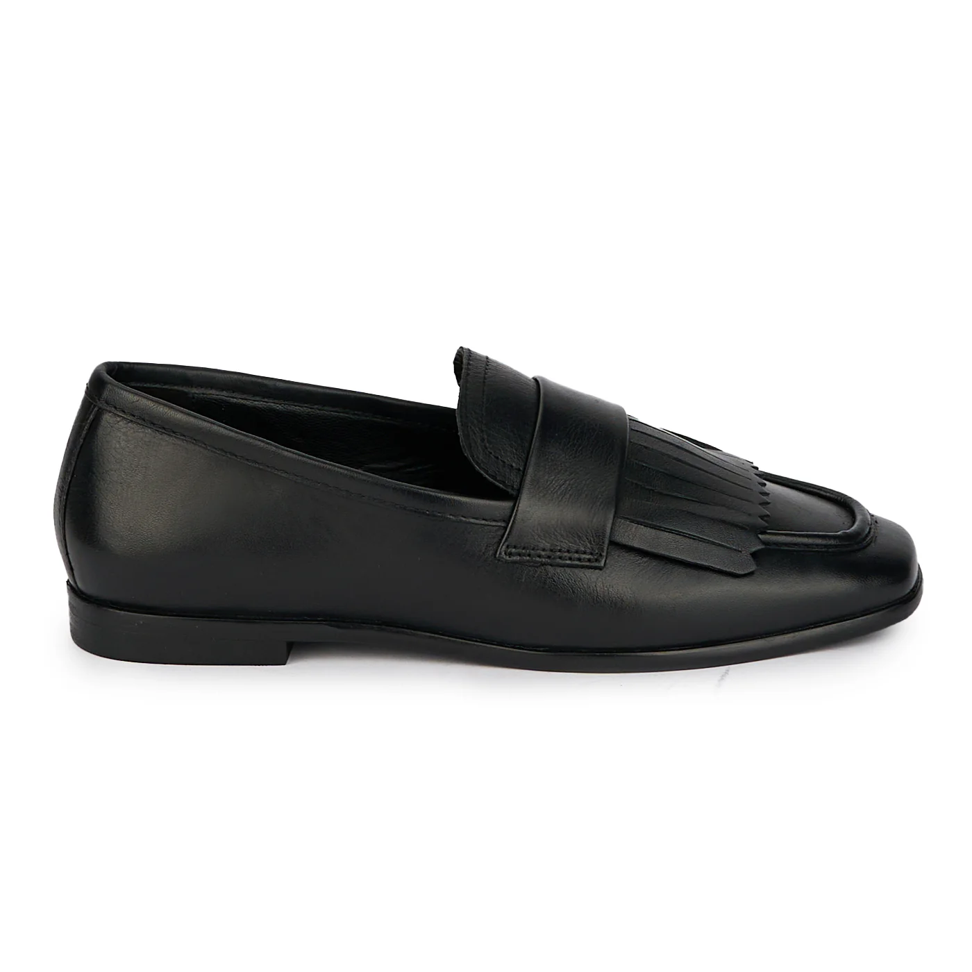 Pantofi dama din piele naturala neagra 18024