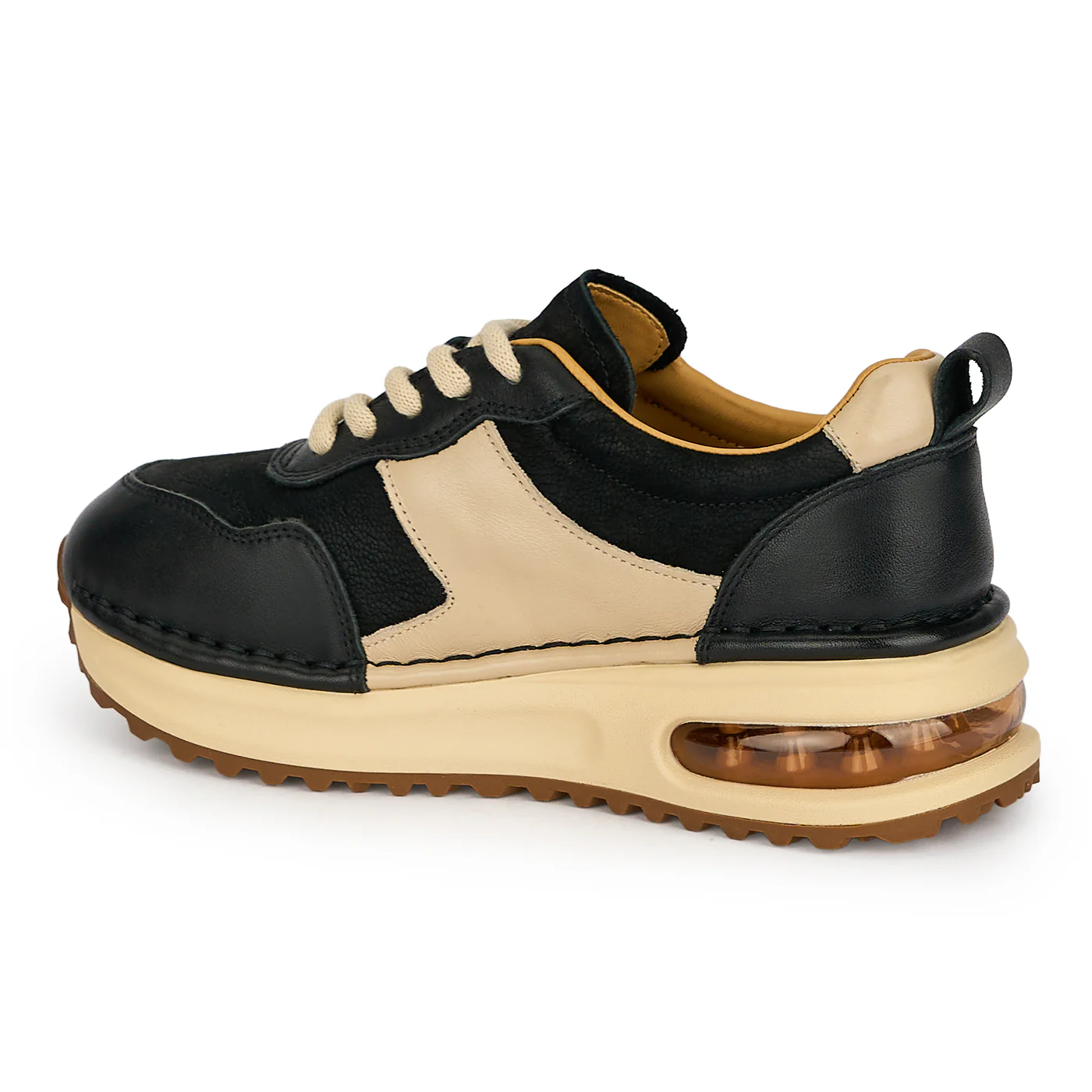 Pantofi dama din piele naturala neagra 19338 - Image 2