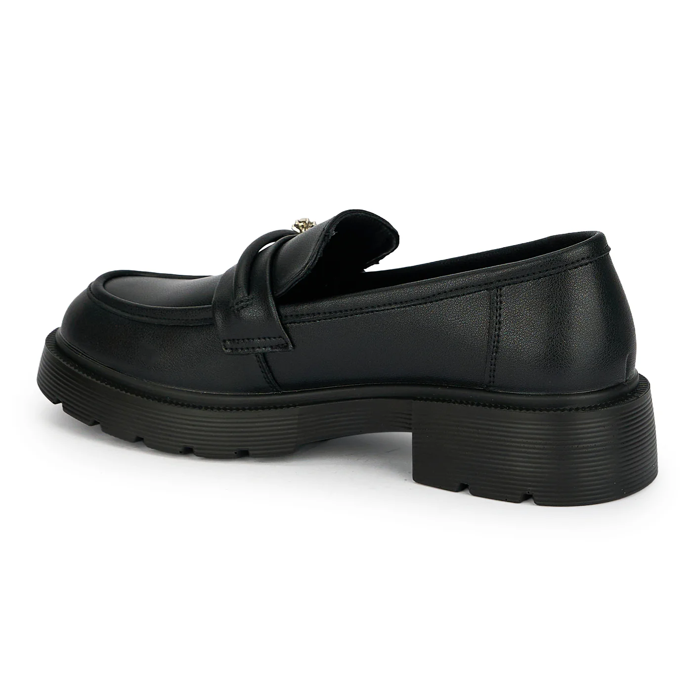 Pantofi dama din piele naturala neagra 19343 - Image 2