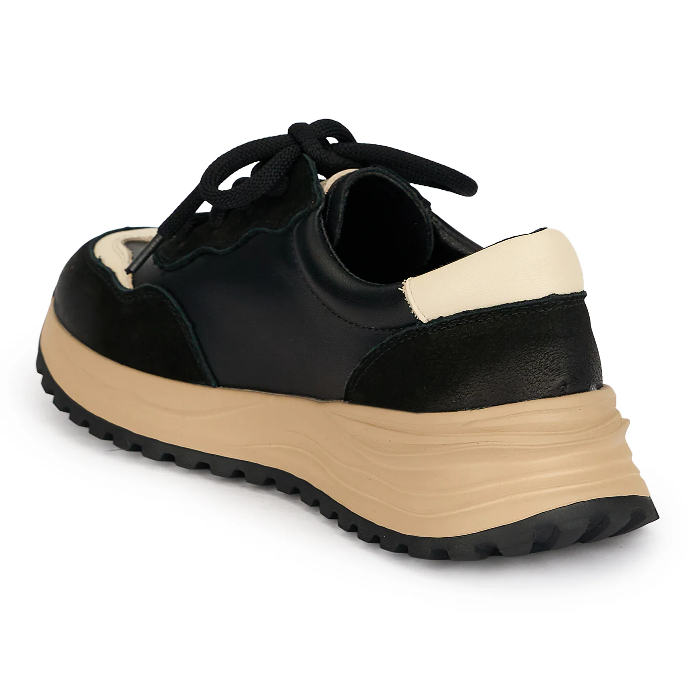 Pantofi dama din piele naturala neagra 19530 - Image 2