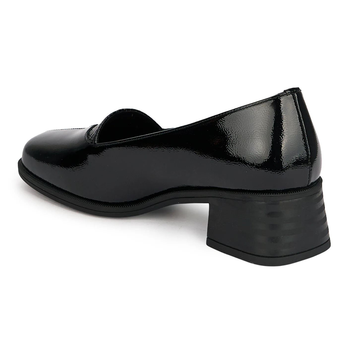 Pantofi dama din piele naturala neagra 19563 - Image 2