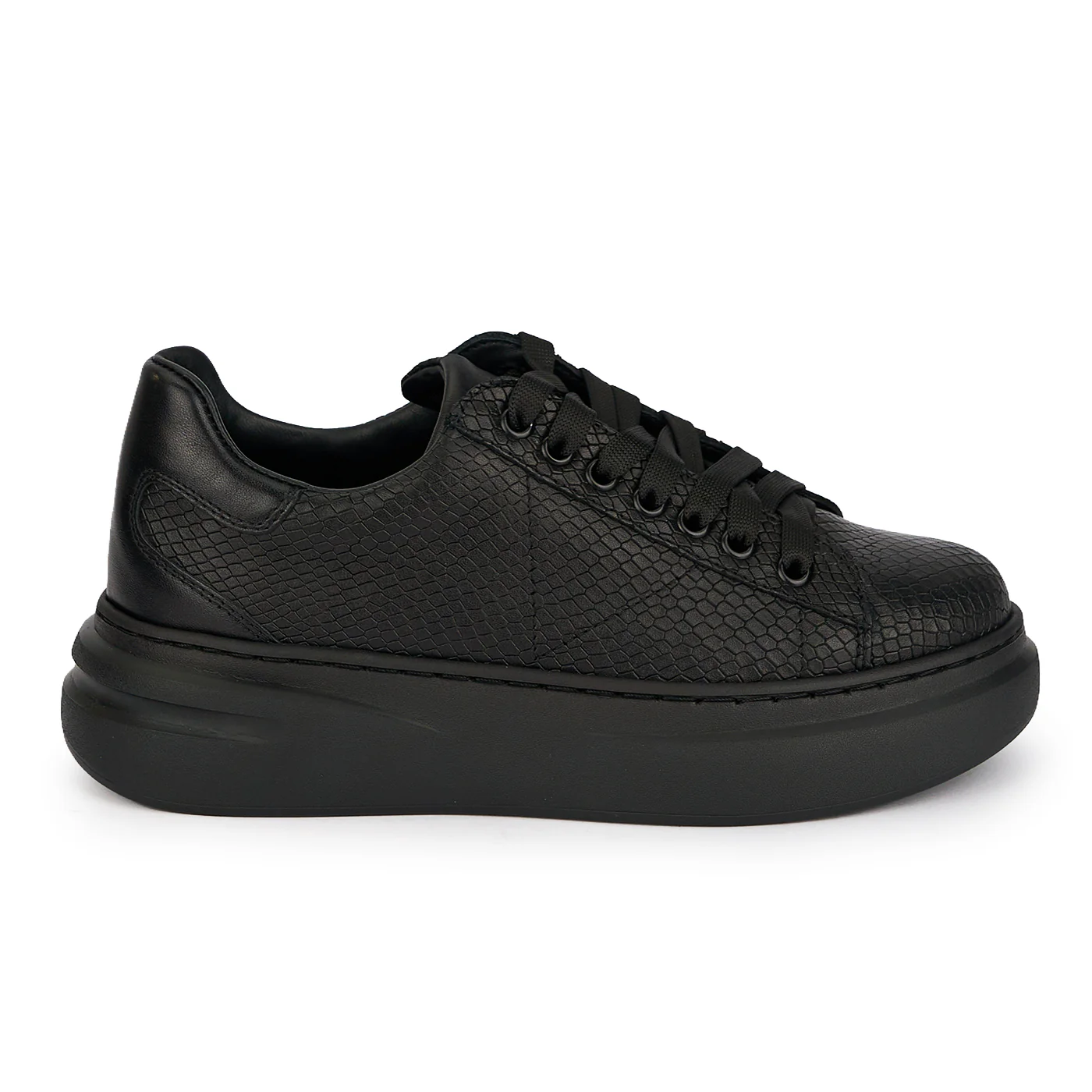 Pantofi dama din piele naturala neagra 19606