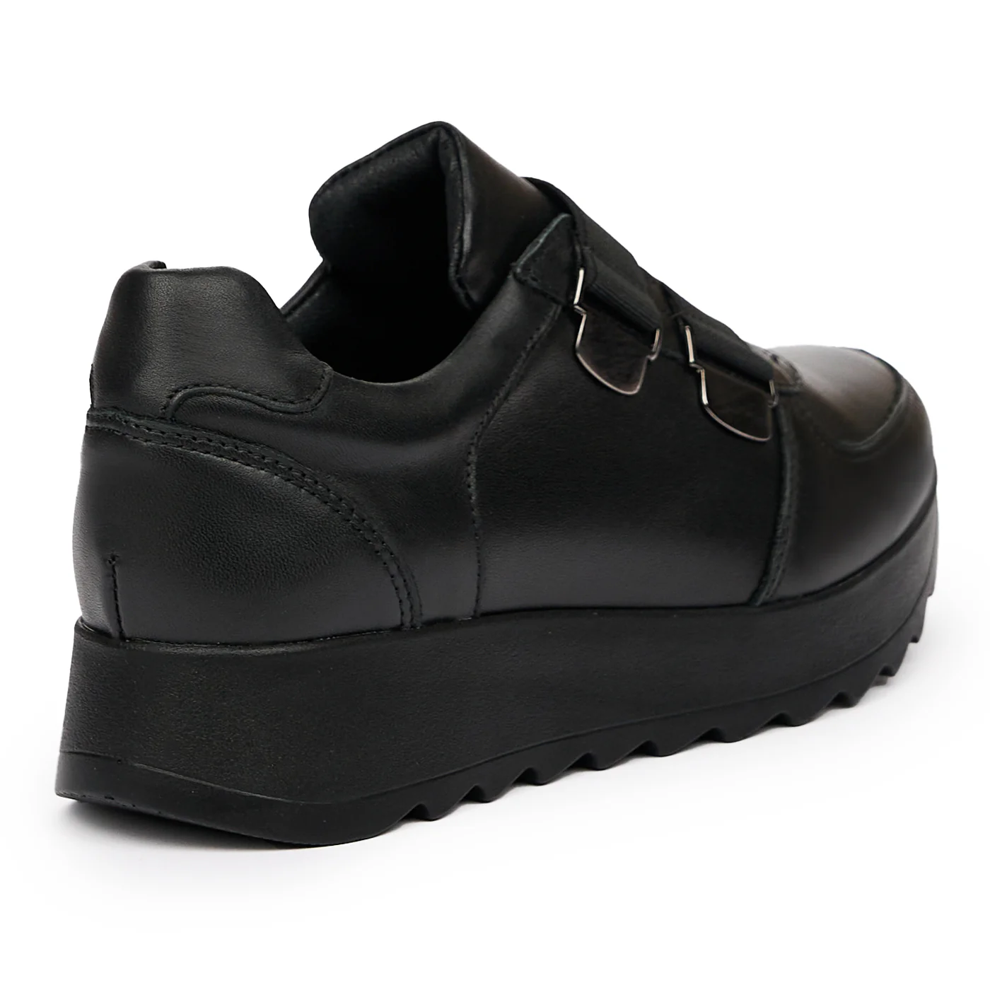 Pantofi dama din piele naturala neagra 8402 - Image 2