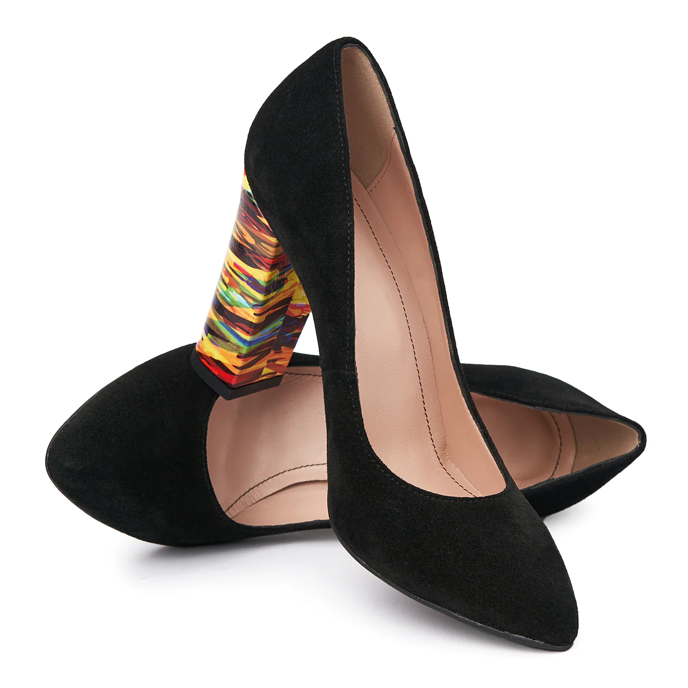 Pantofi dama din piele naturala neagra 9027 - Image 4