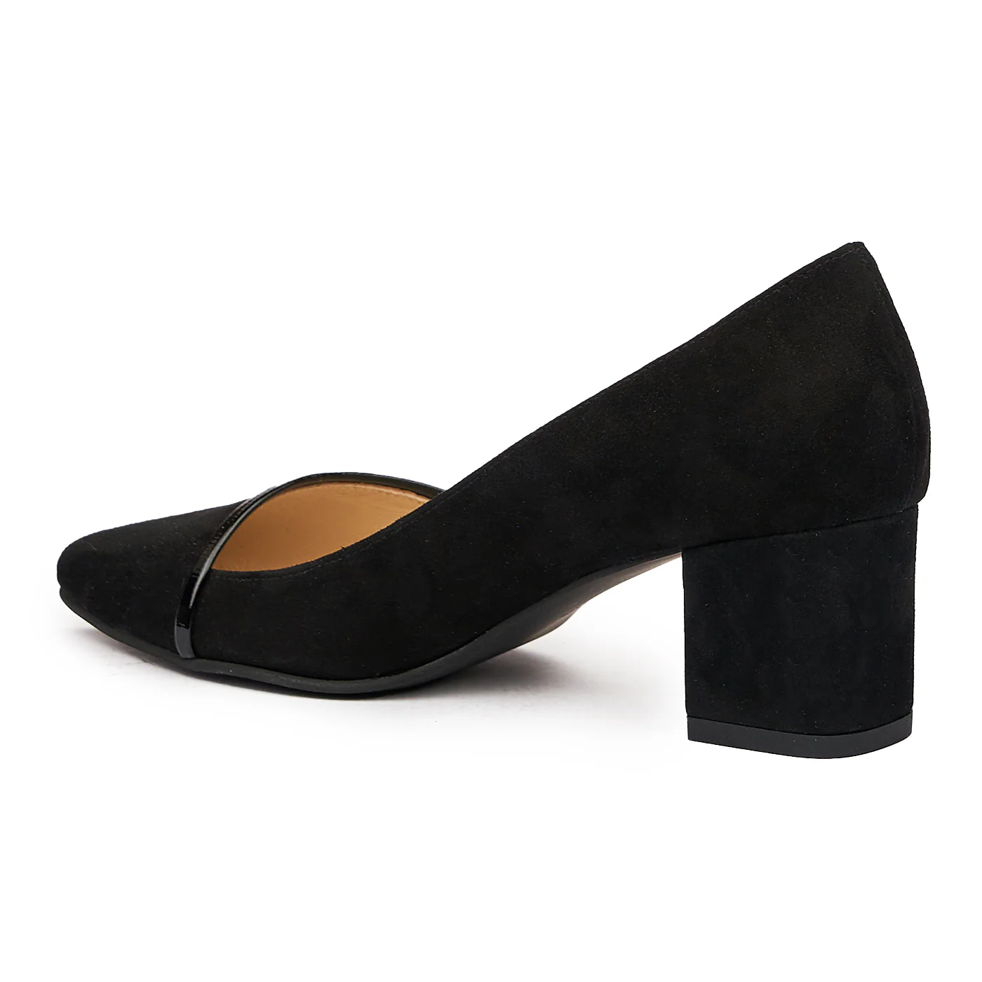 Pantofi dama din piele naturala neagra 9374 - Image 3