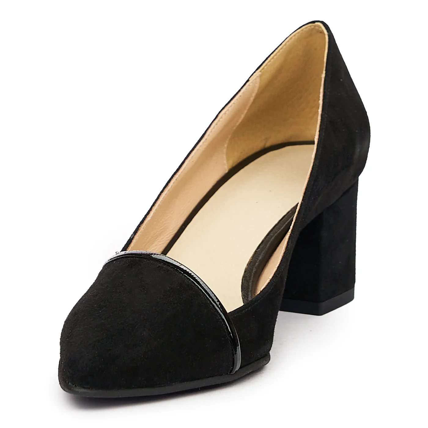 Pantofi dama din piele naturala neagra 9374 - Image 4