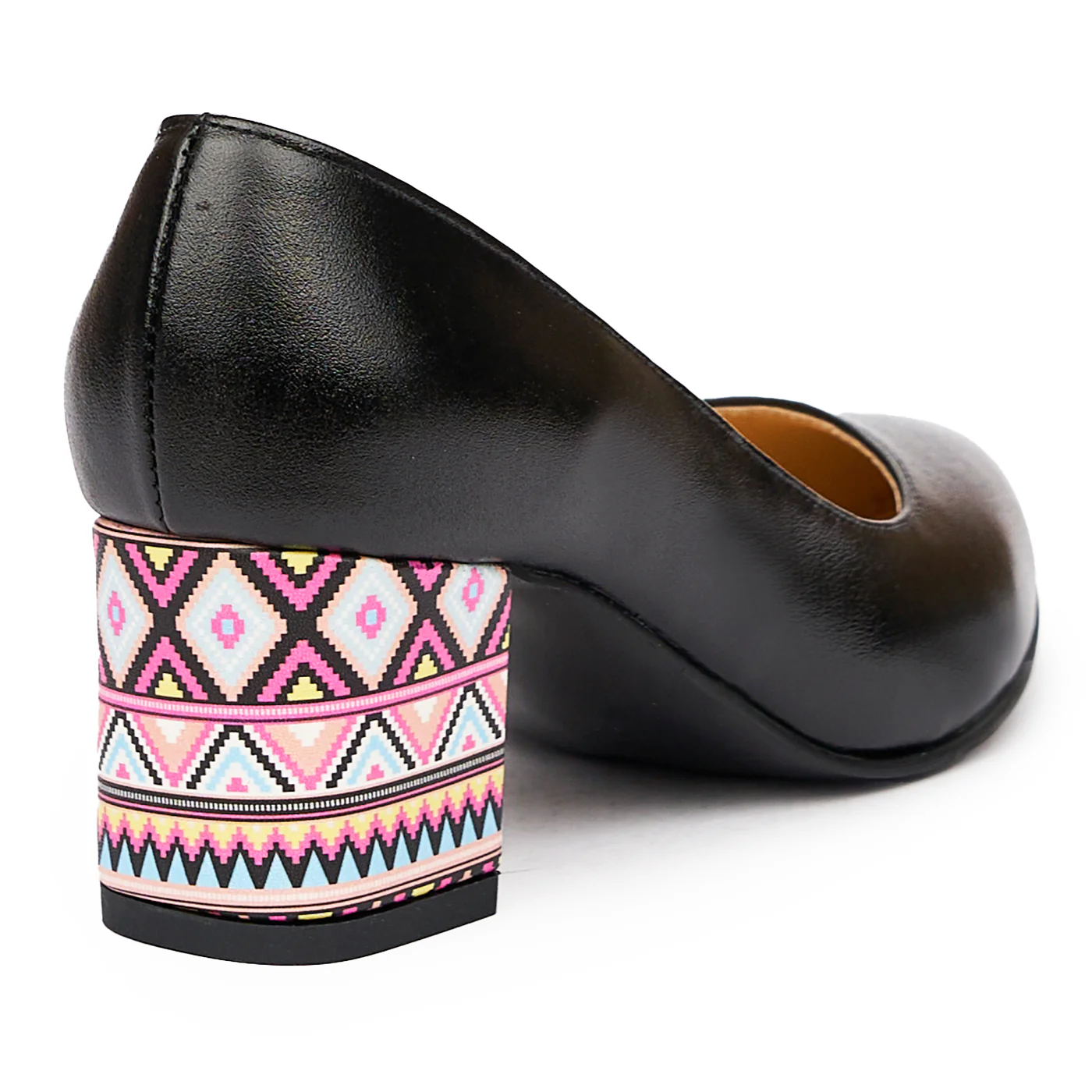 Pantofi dama din piele naturala neagra 9407 - Image 2