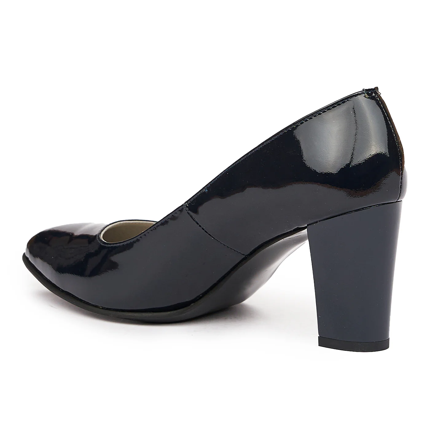 Pantofi dama din piele naturala neagra 9419 - Image 3
