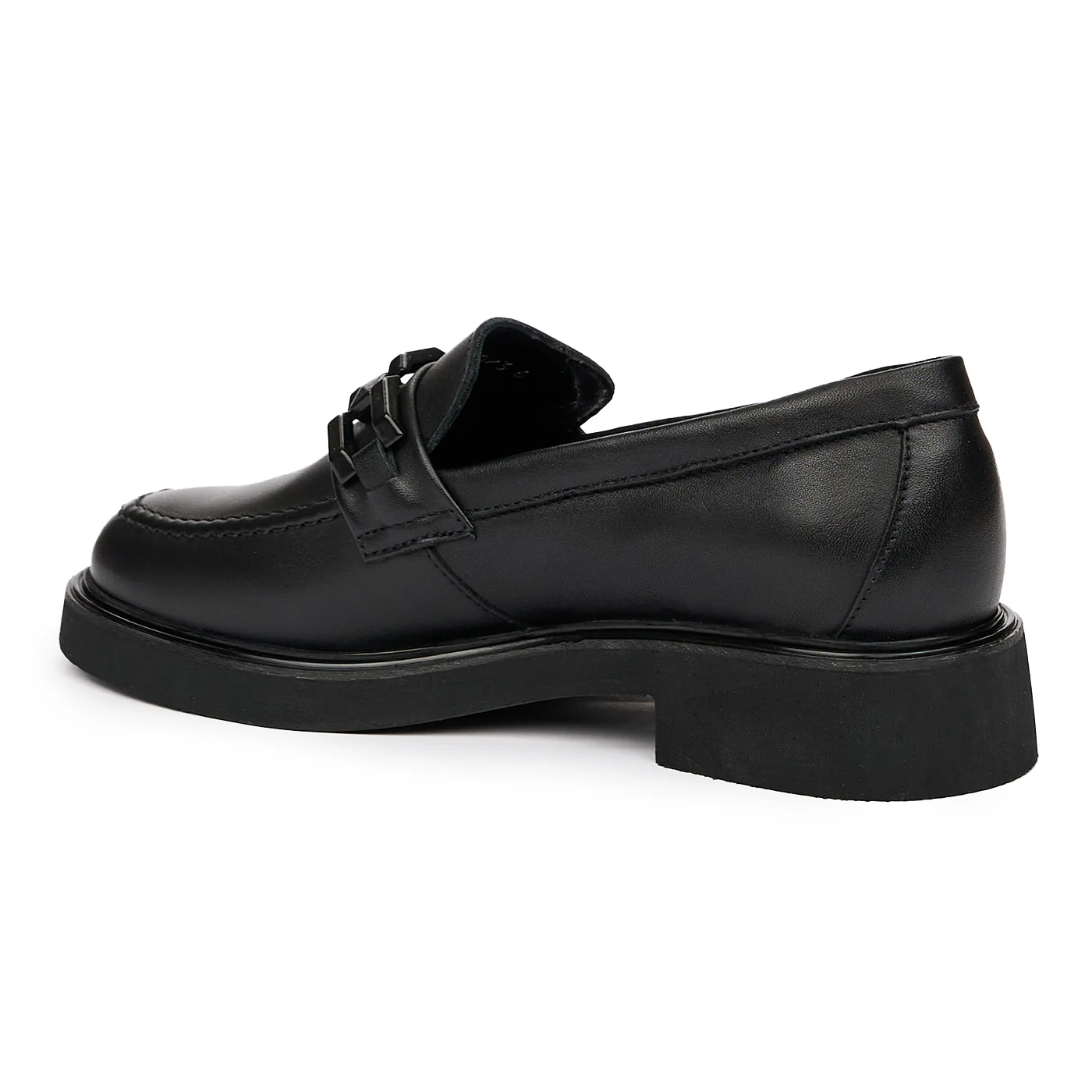 Pantofi dama din piele naturala neagra 9437 - Image 3