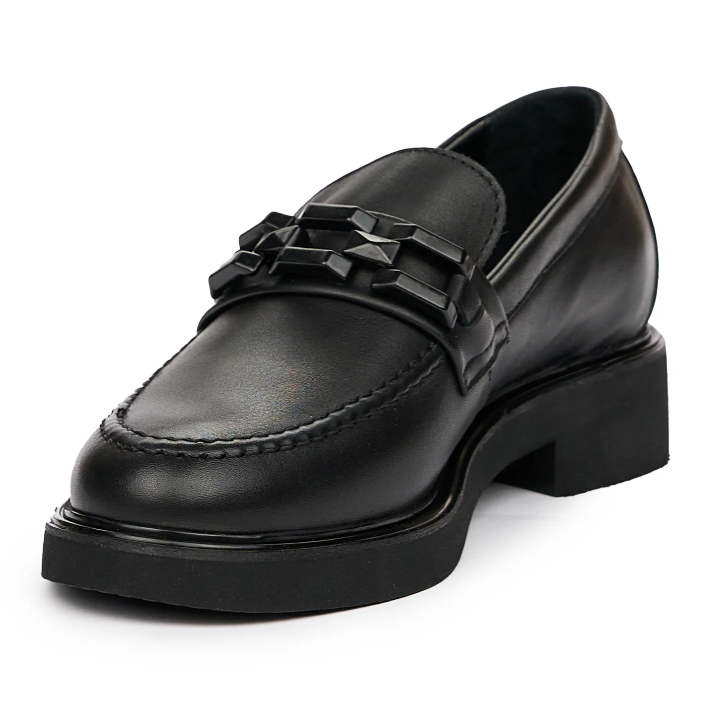 Pantofi dama din piele naturala neagra 9437 - Image 4