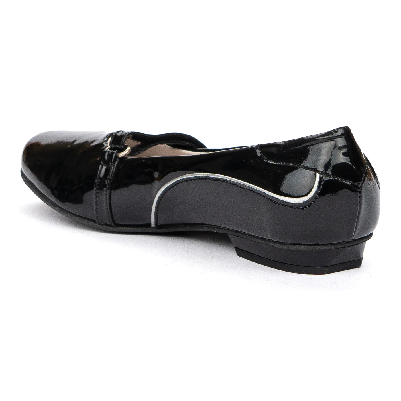 Pantofi dama din piele naturala neagra 9632 - Image 3