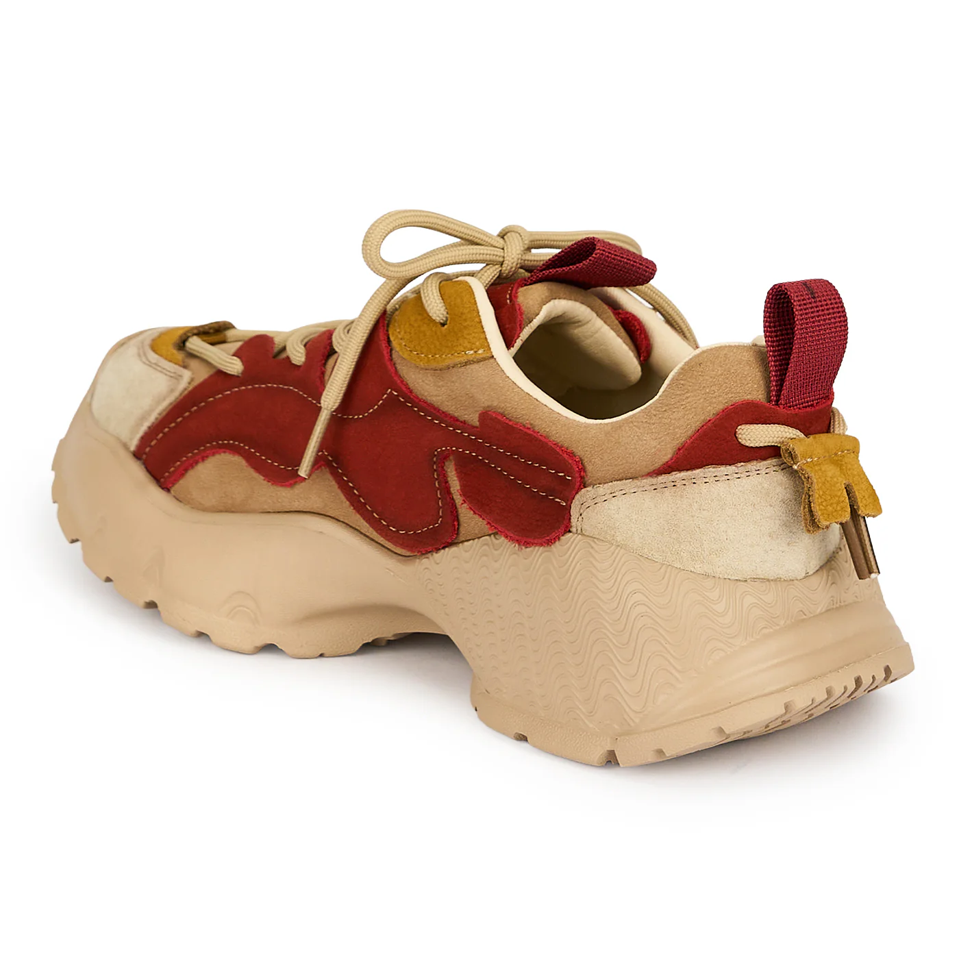 Pantofi dama din piele naturala rosie 19253 - Image 2