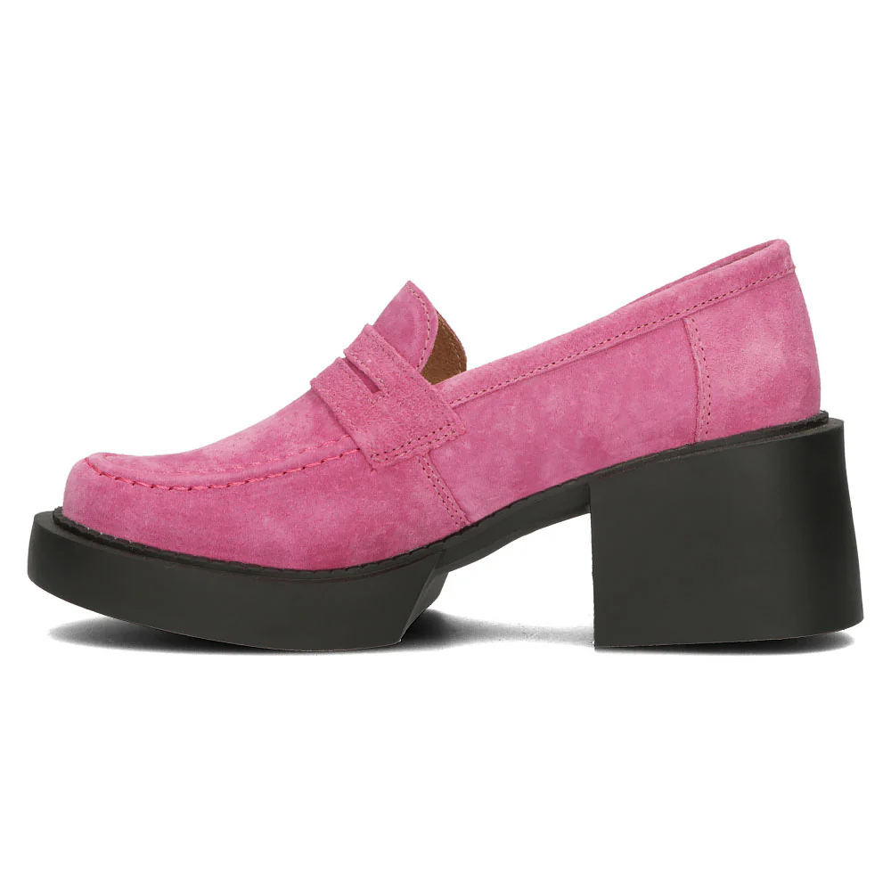 Pantofi dama din piele naturala roz 13480 - Image 3